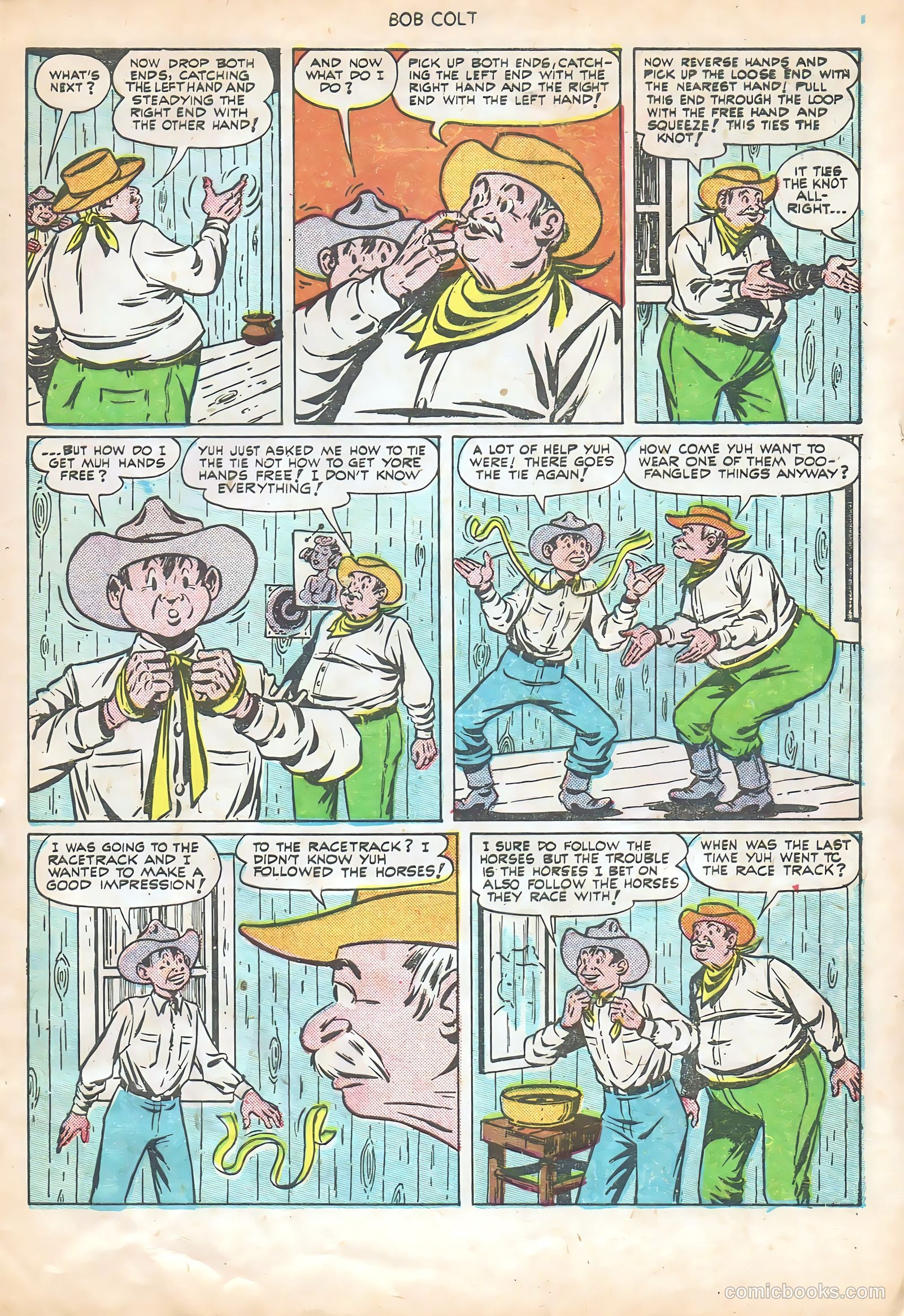 Bob Colt #6 (1951) — page 17 of 36