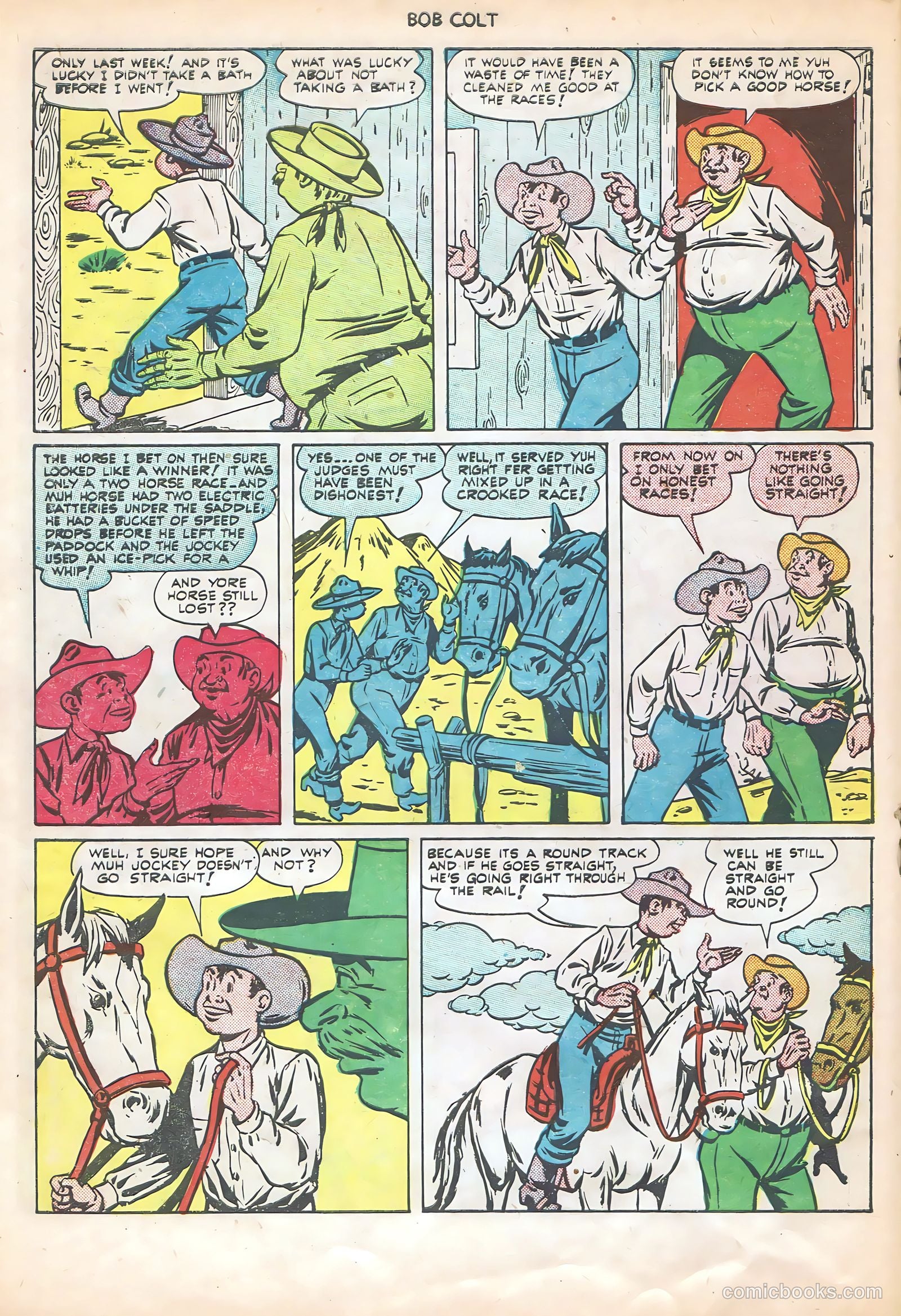Bob Colt #6 (1951) — page 18 of 36