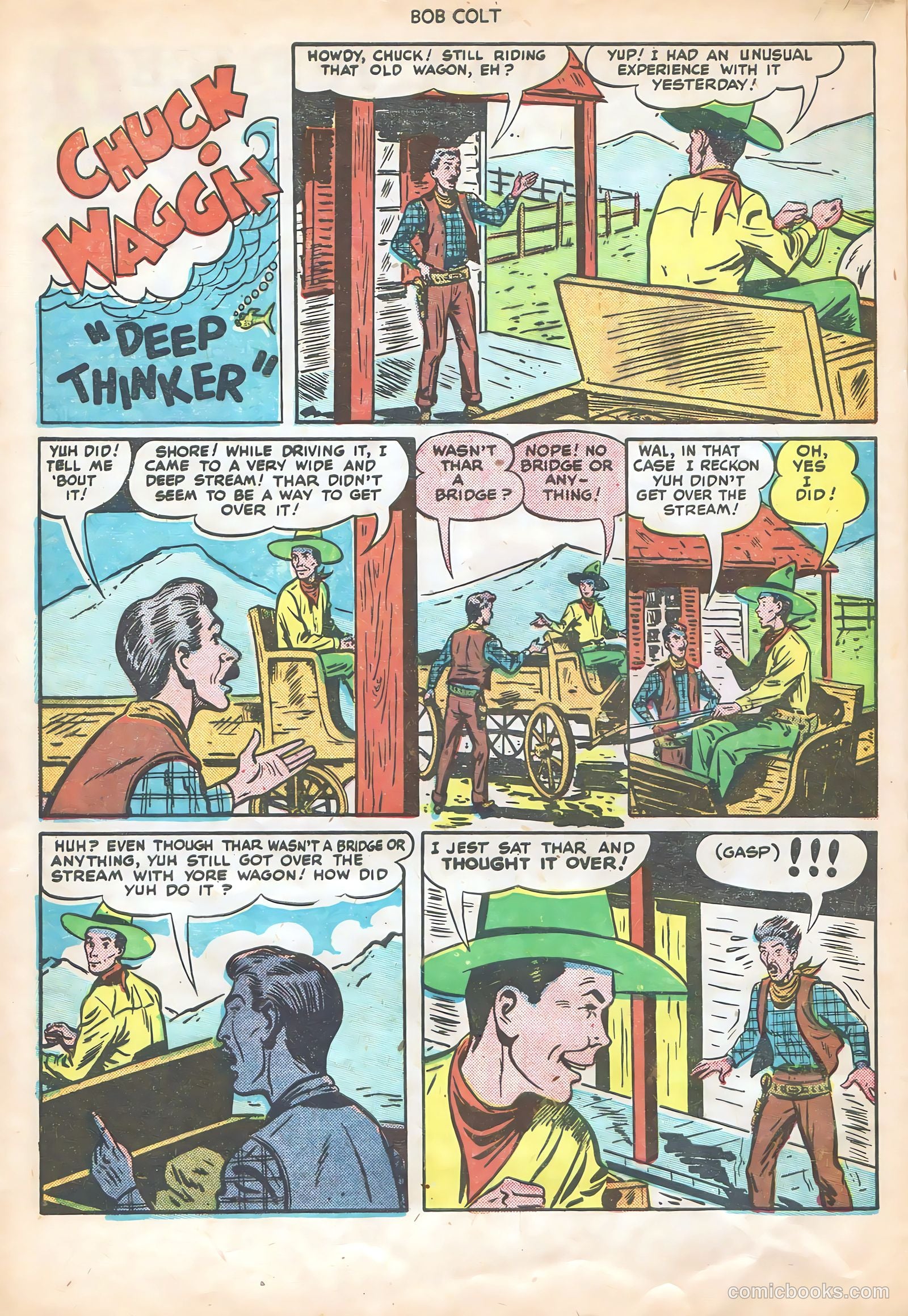 Bob Colt #6 (1951) — page 20 of 36