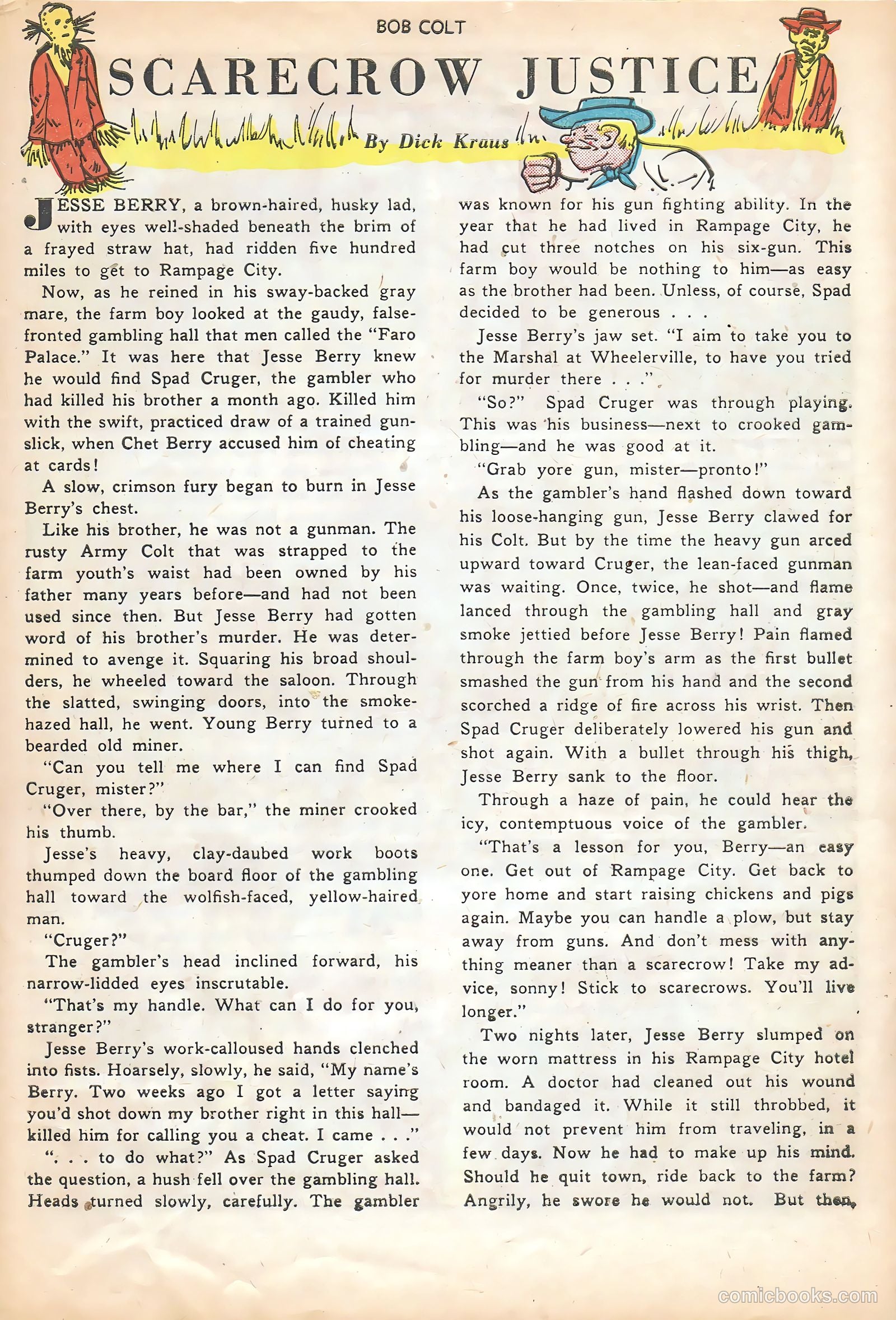 Bob Colt #6 (1951) — page 21 of 36