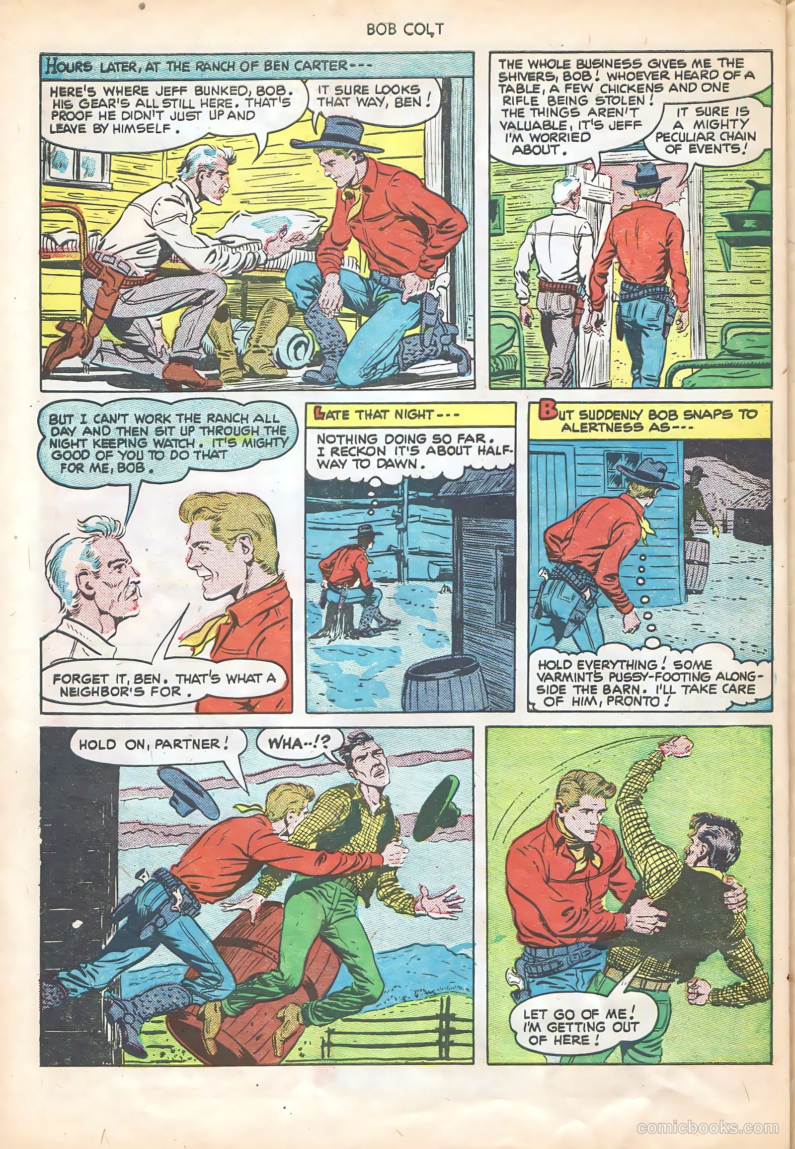 Bob Colt #6 (1951) — page 26 of 36