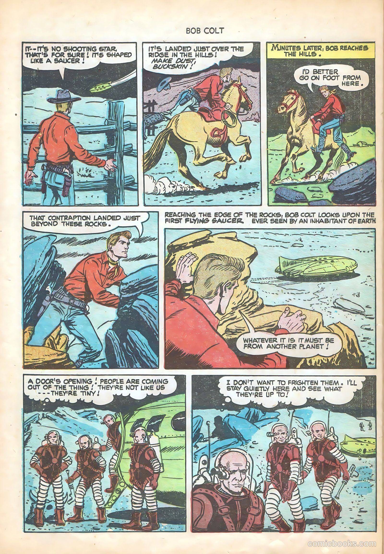Bob Colt #6 (1951) — page 28 of 36