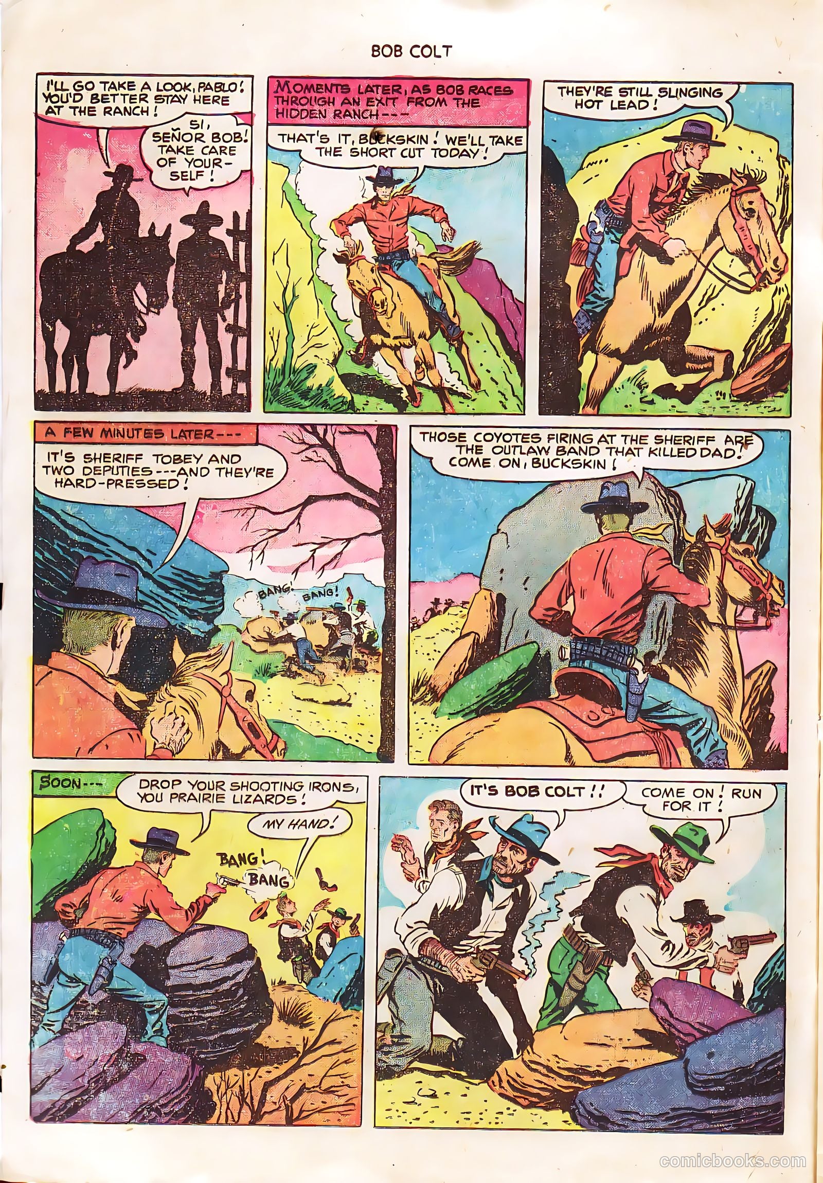 Bob Colt #7 (1951) — page 4 of 36