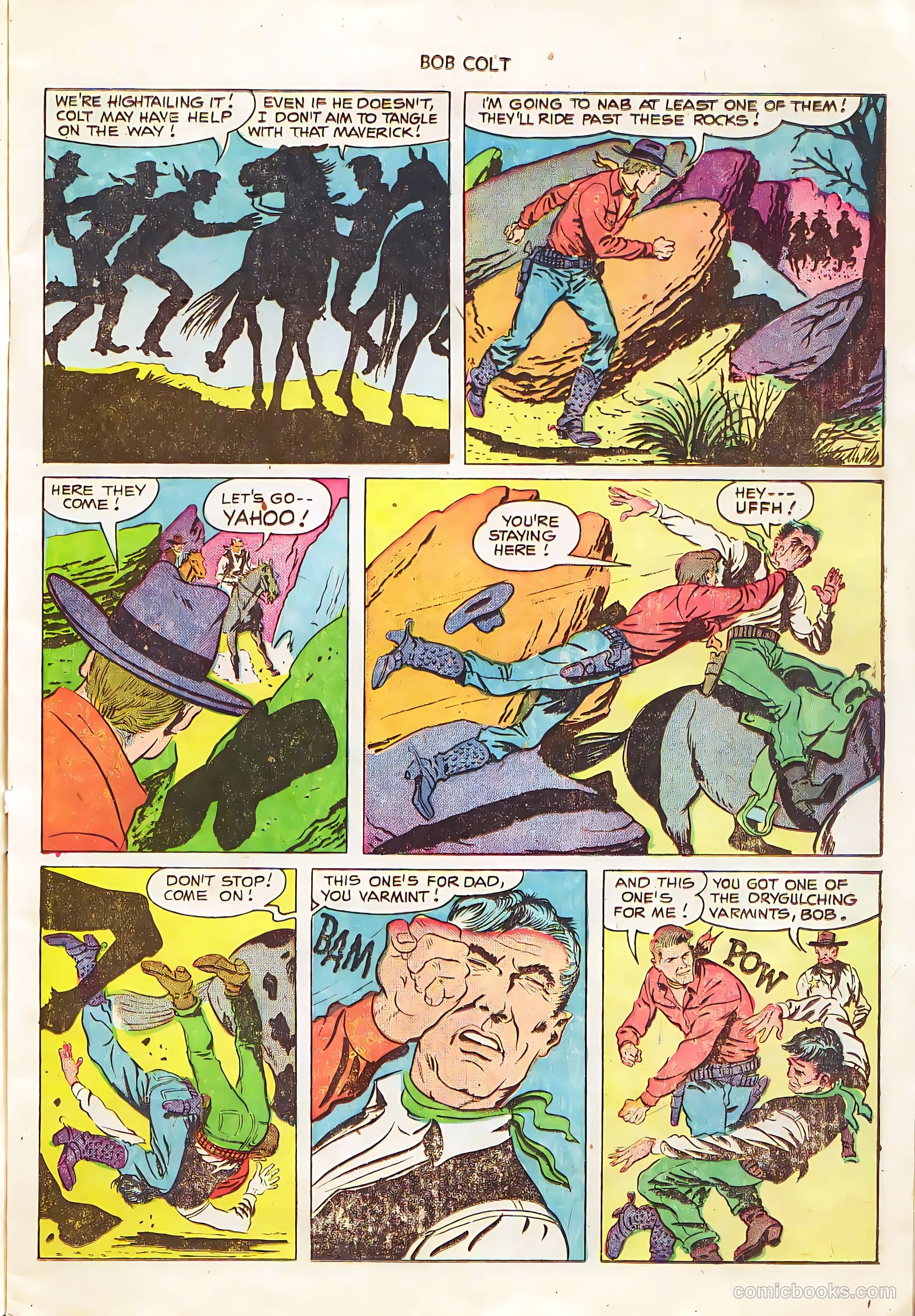 Bob Colt #7 (1951) — page 5 of 36