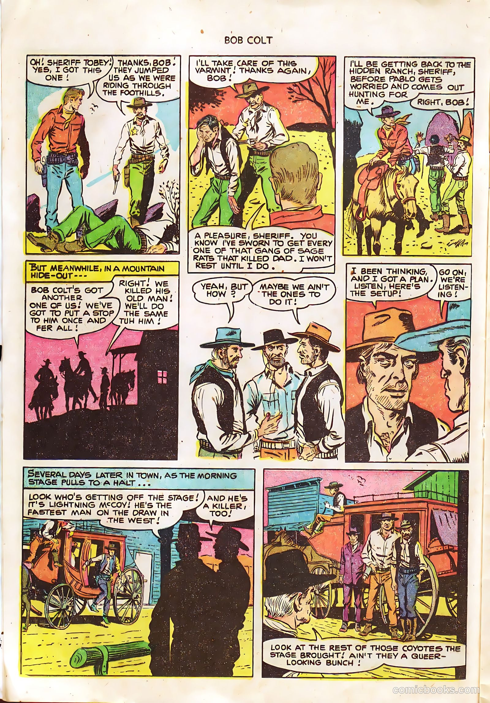 Bob Colt #7 (1951) — page 6 of 36