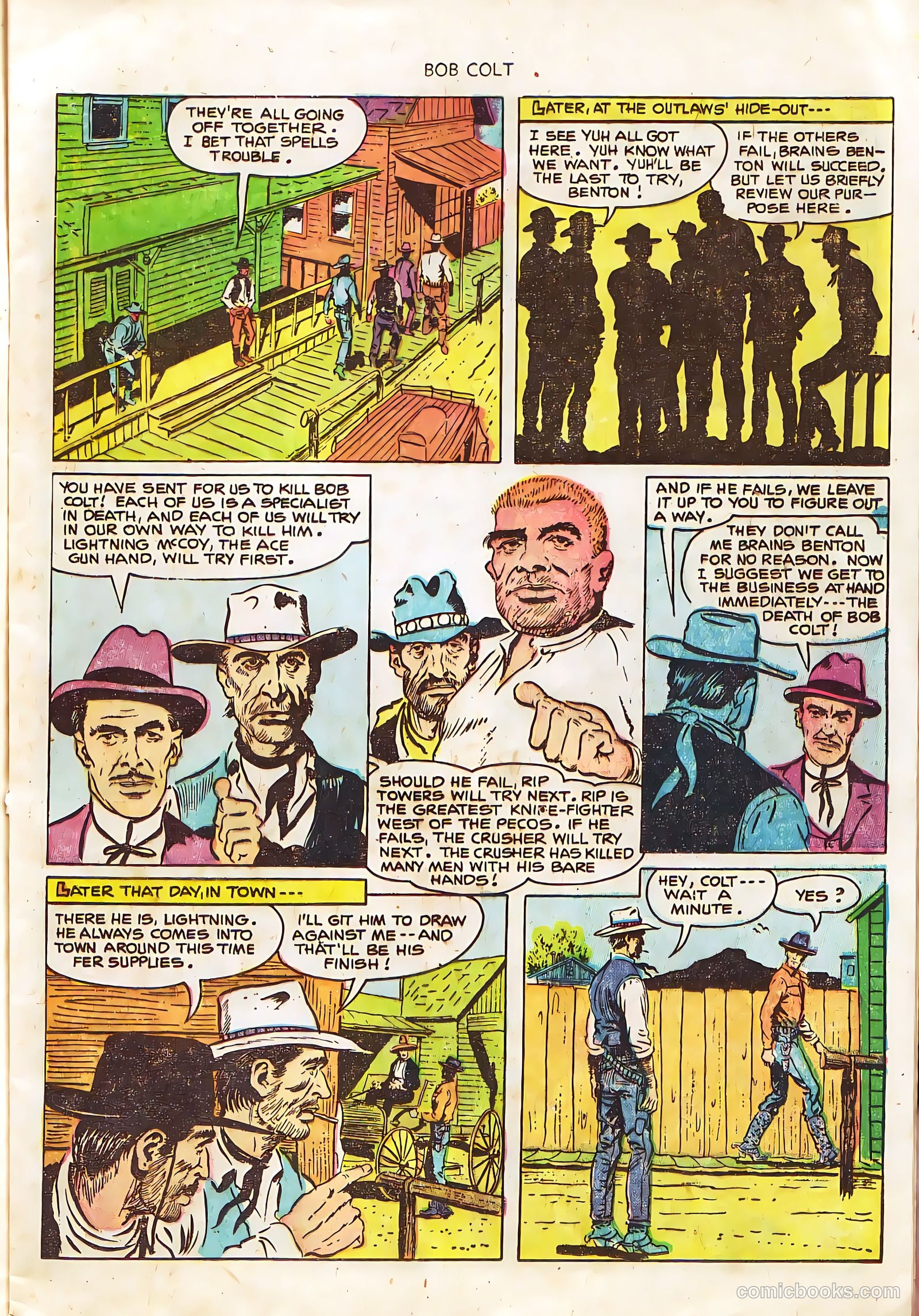 Bob Colt #7 (1951) — page 7 of 36