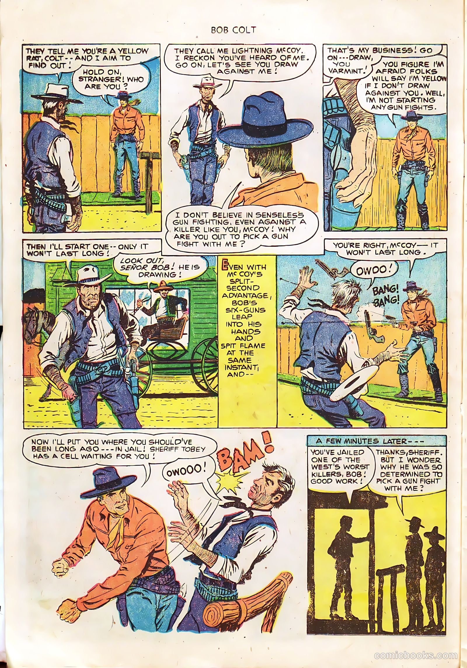 Bob Colt #7 (1951) — page 8 of 36