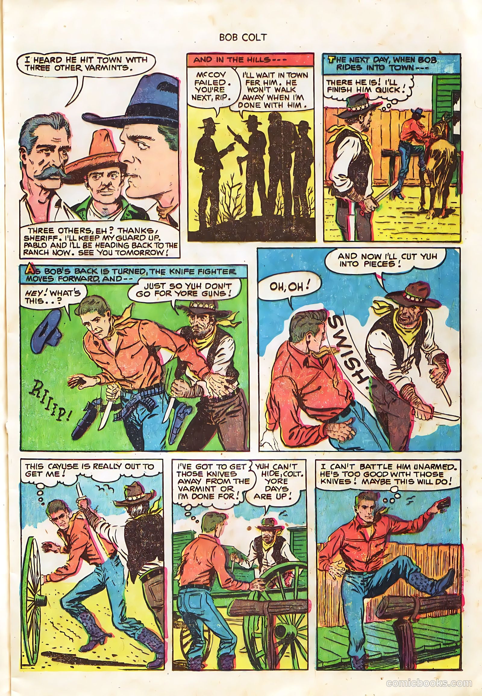 Bob Colt #7 (1951) — page 9 of 36
