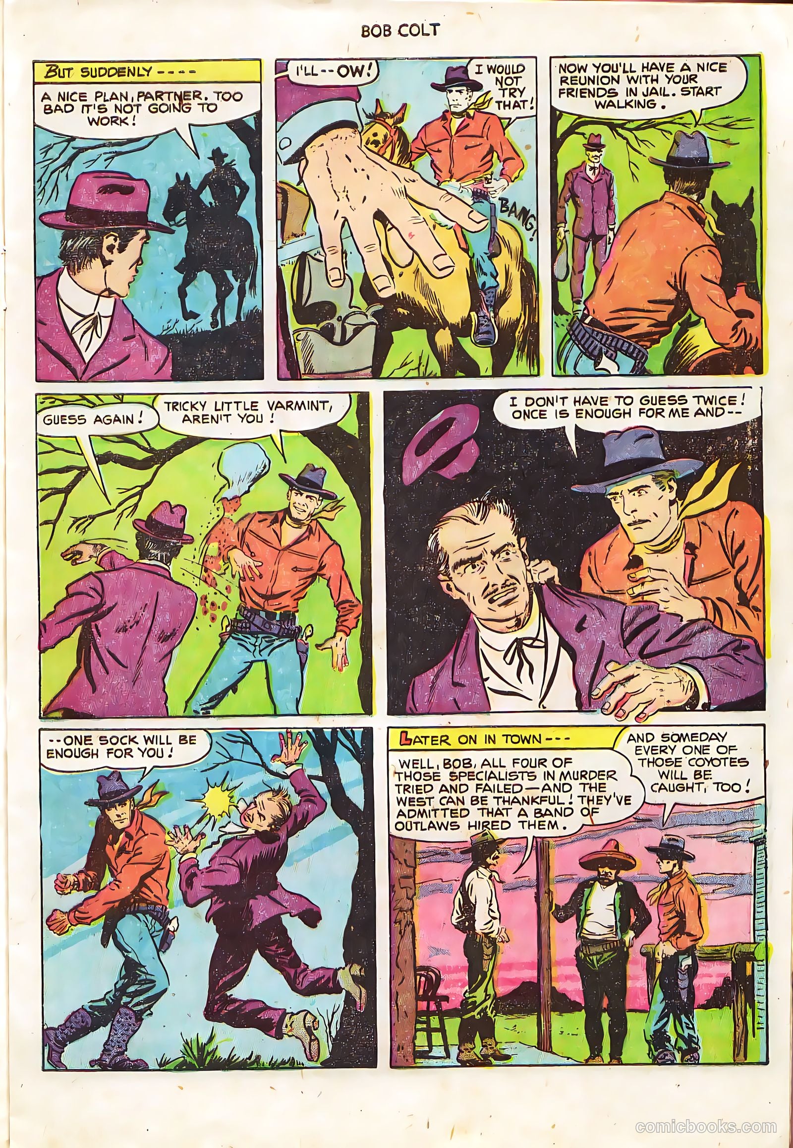 Bob Colt #7 (1951) — page 15 of 36