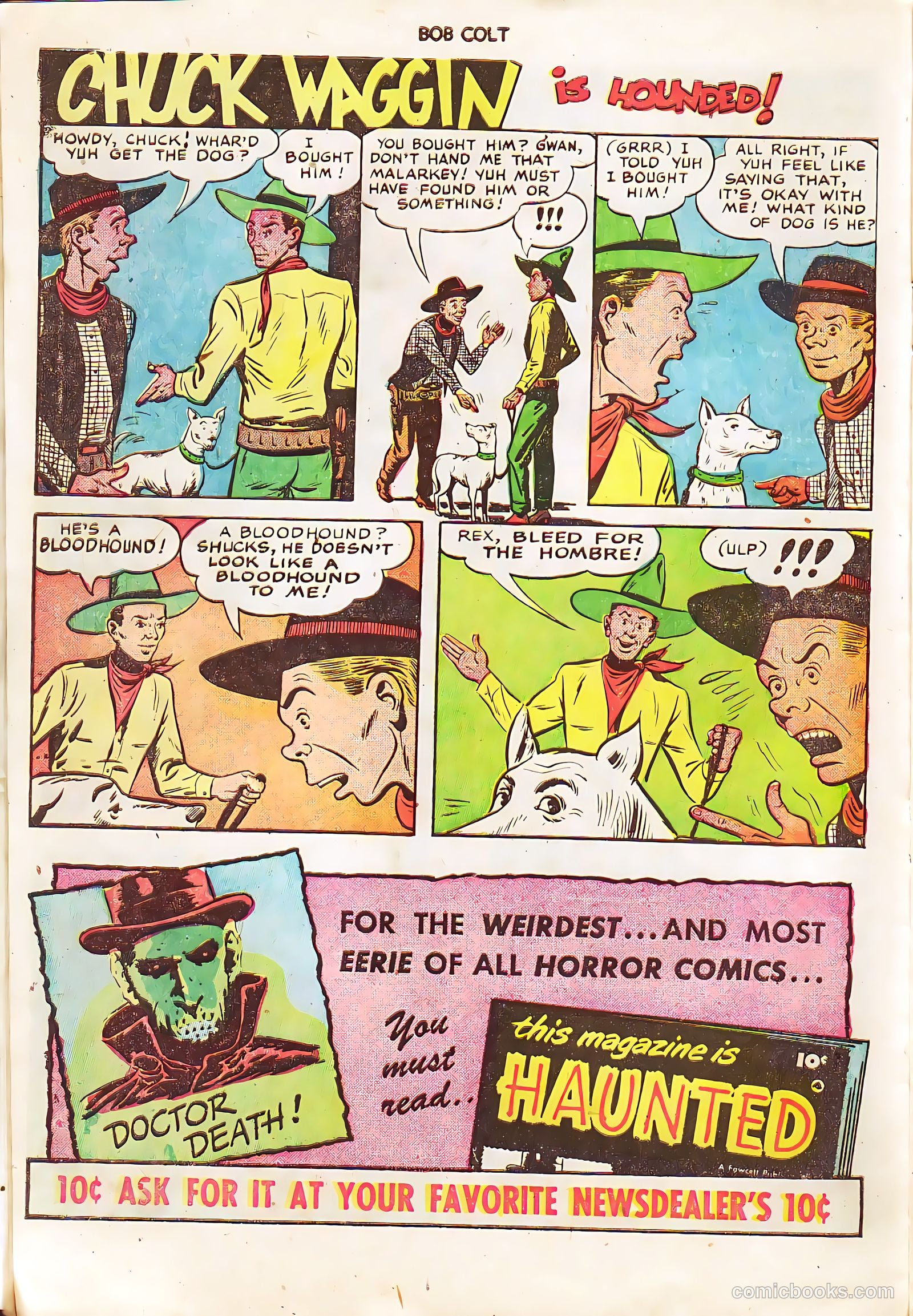 Bob Colt #7 (1951) — page 16 of 36