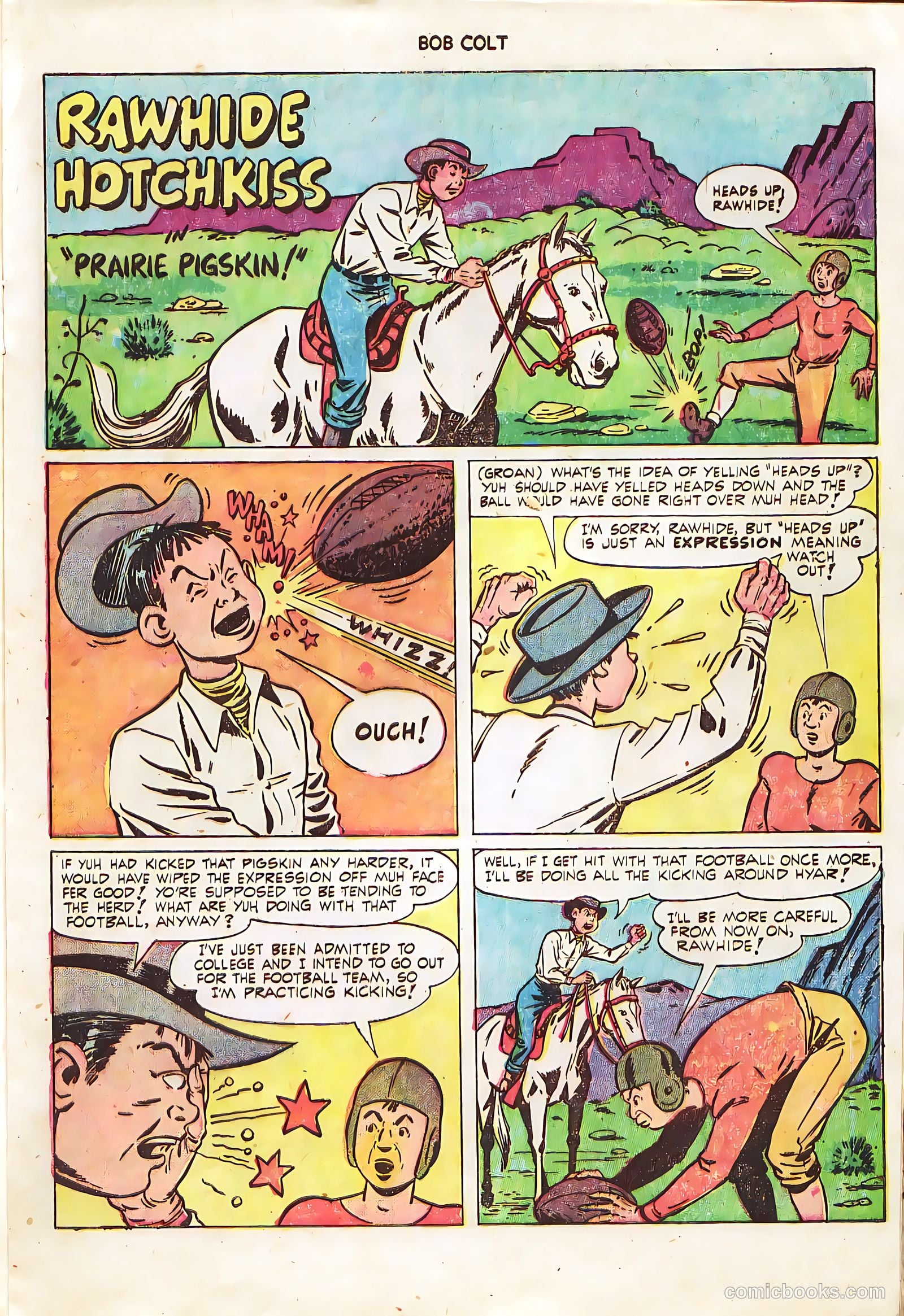 Bob Colt #7 (1951) — page 17 of 36