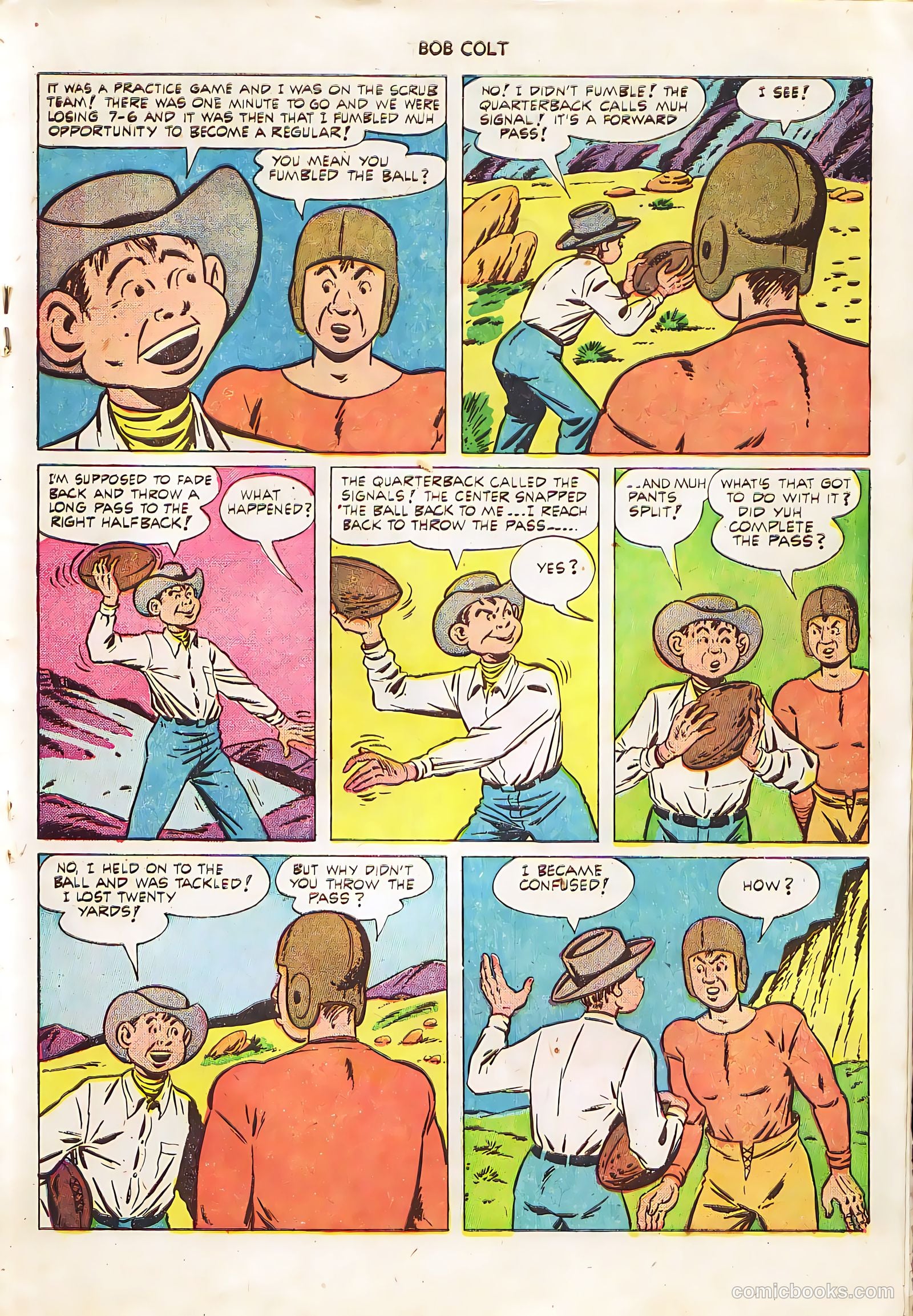 Bob Colt #7 (1951) — page 19 of 36