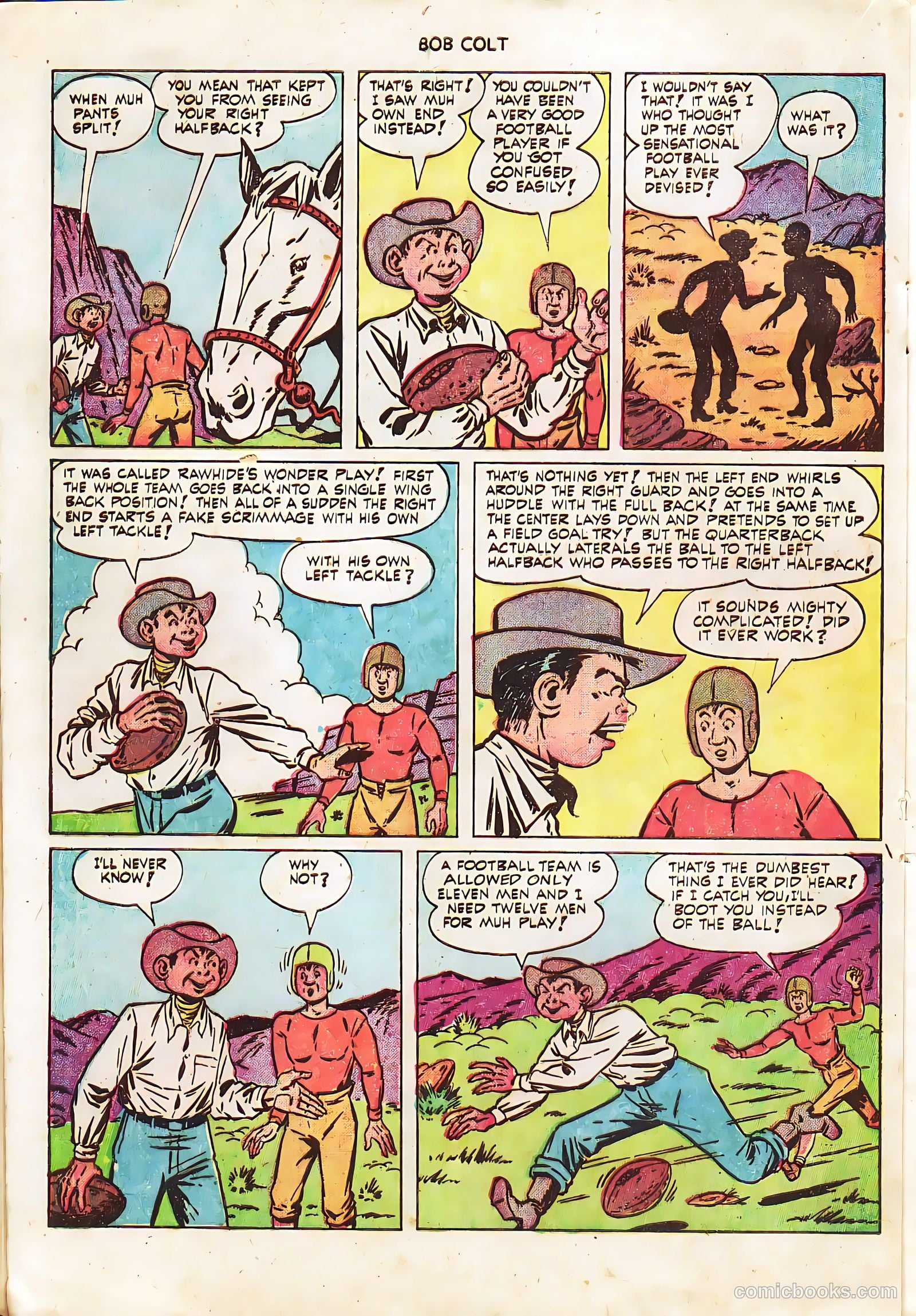 Bob Colt #7 (1951) — page 20 of 36