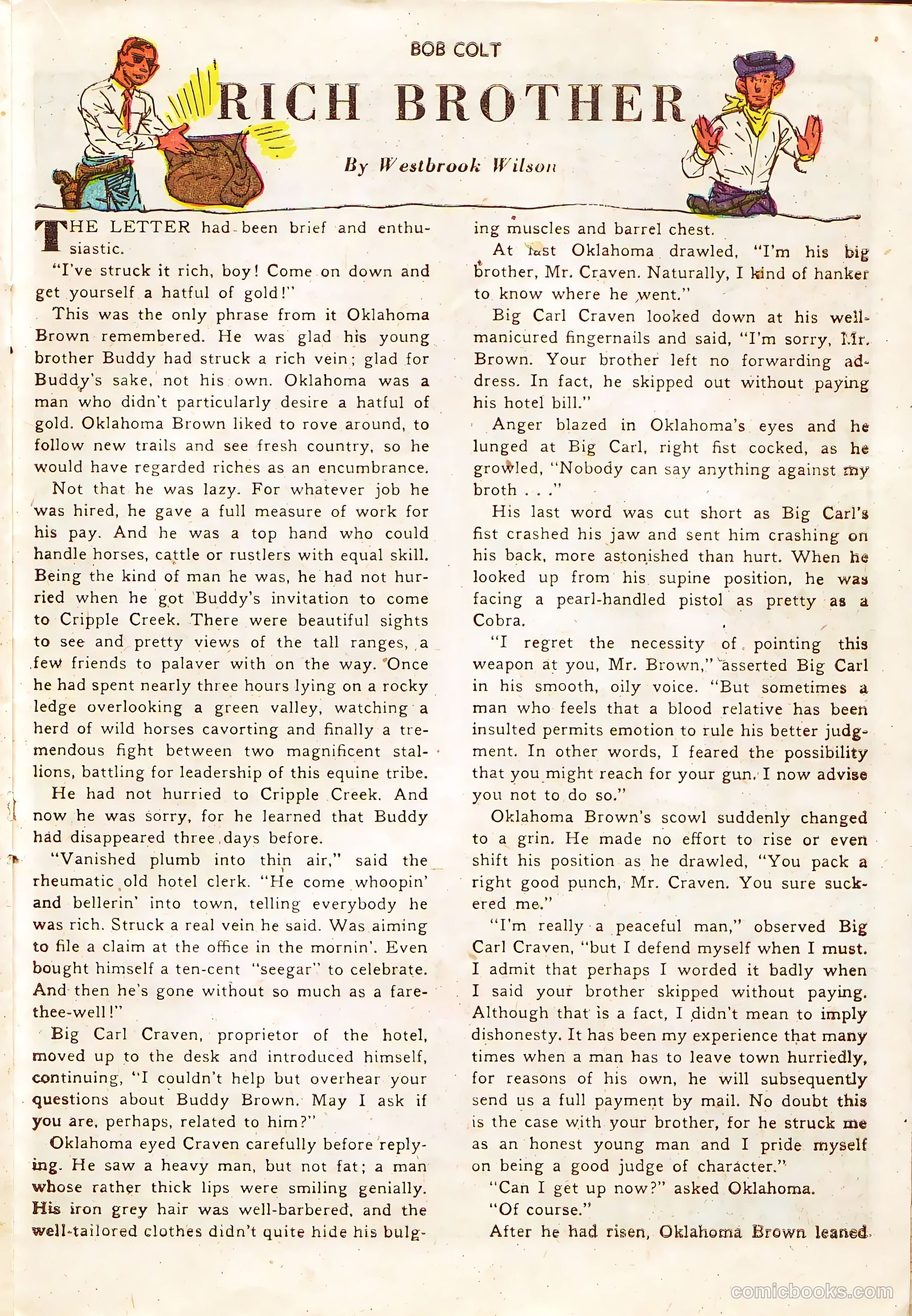 Bob Colt #7 (1951) — page 21 of 36