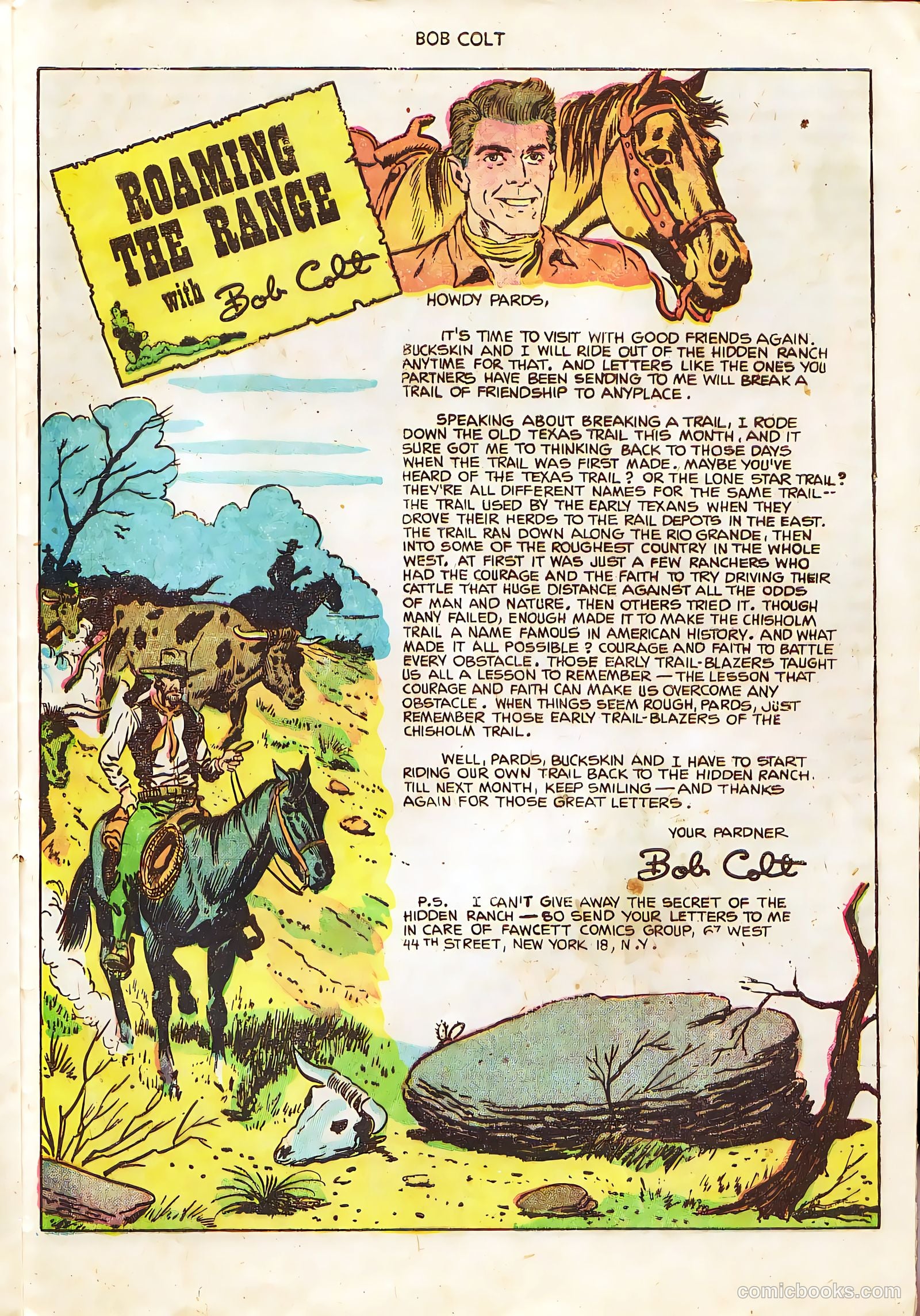 Bob Colt #7 (1951) — page 23 of 36
