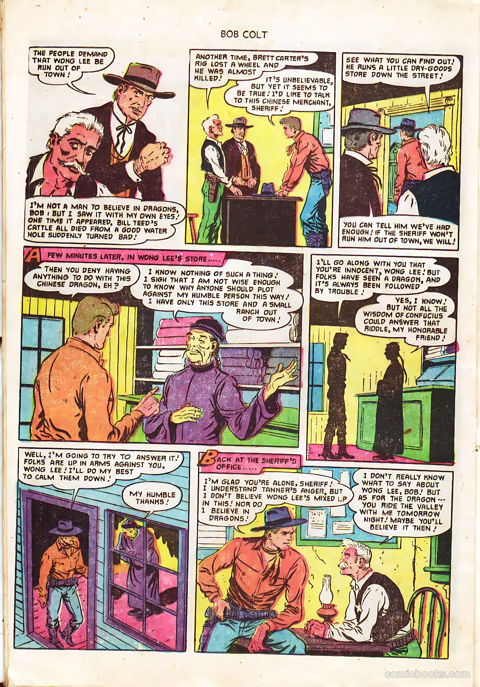 Bob Colt #7 (1951) — page 28 of 36