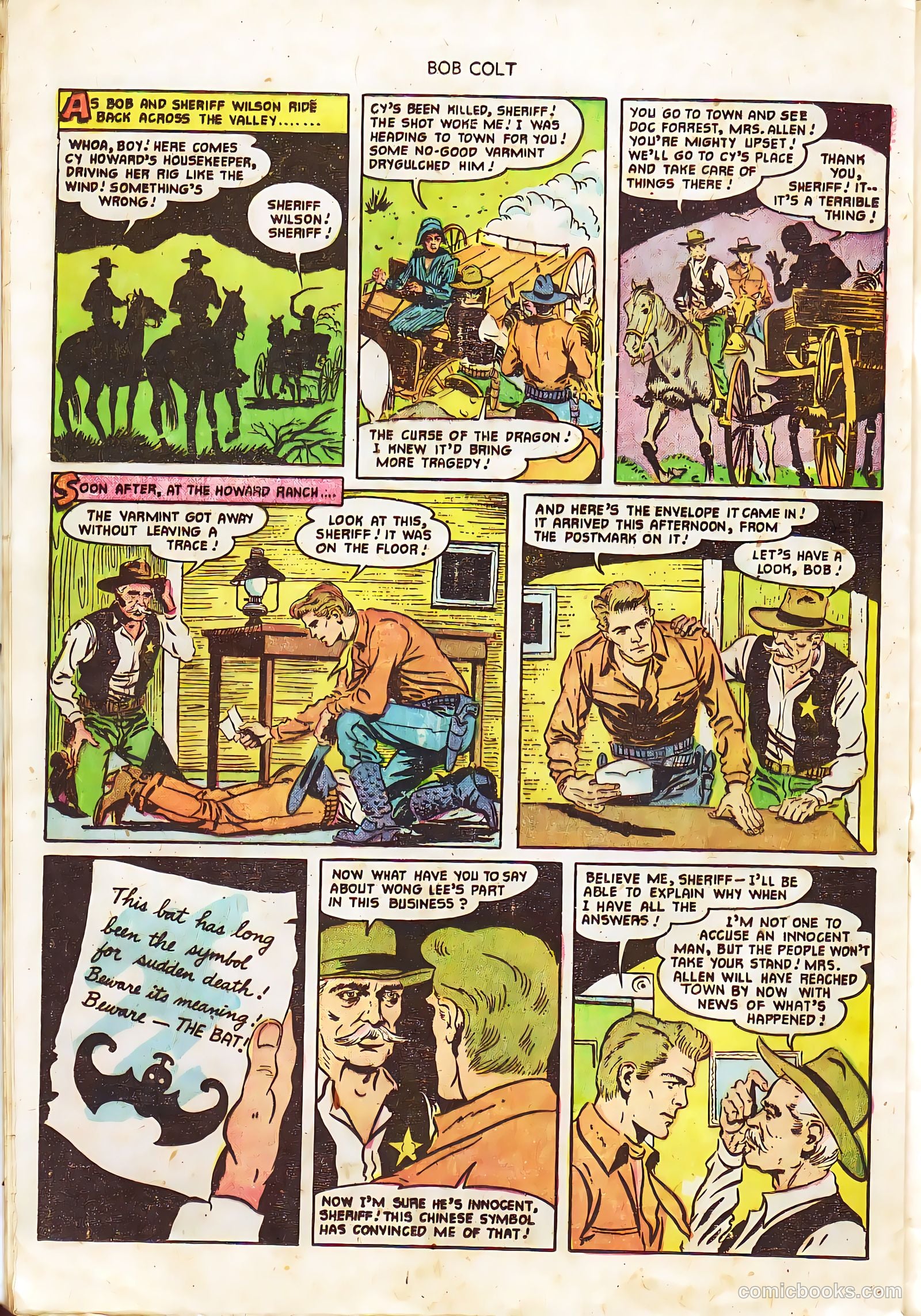 Bob Colt #7 (1951) — page 30 of 36