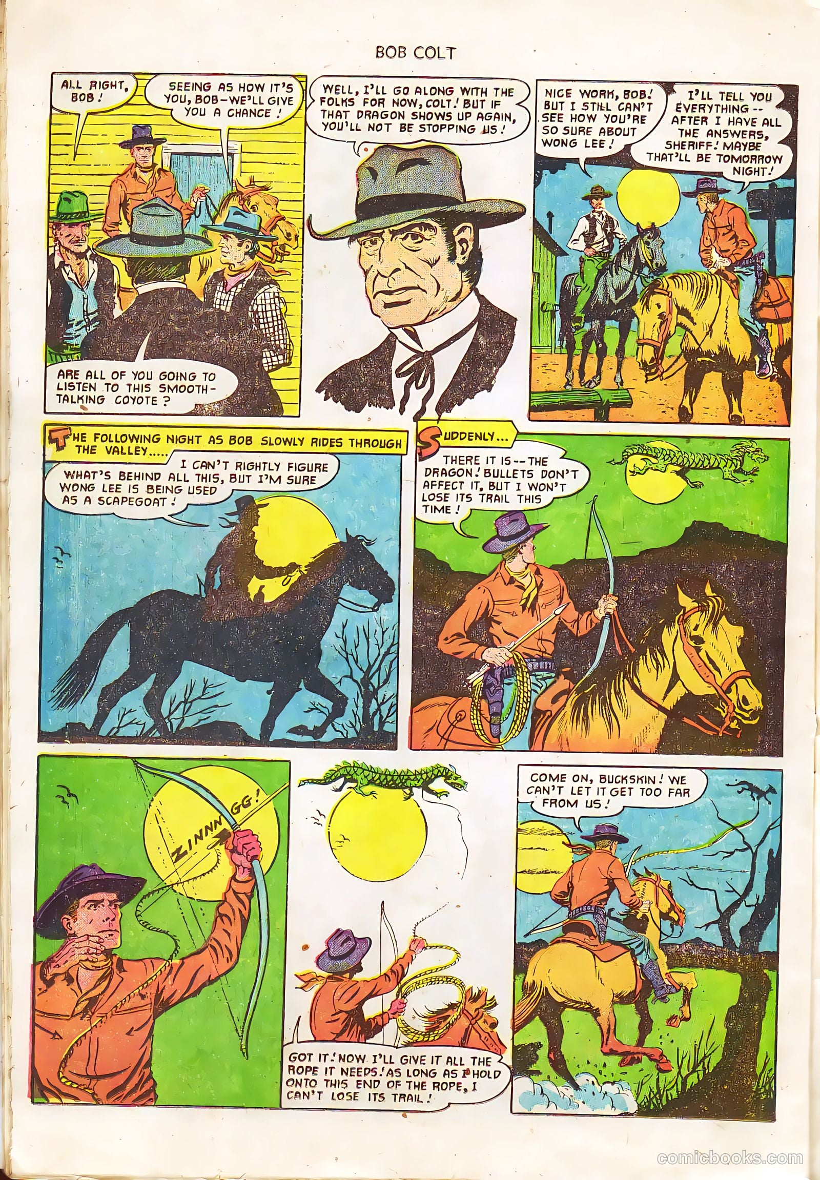 Bob Colt #7 (1951) — page 32 of 36