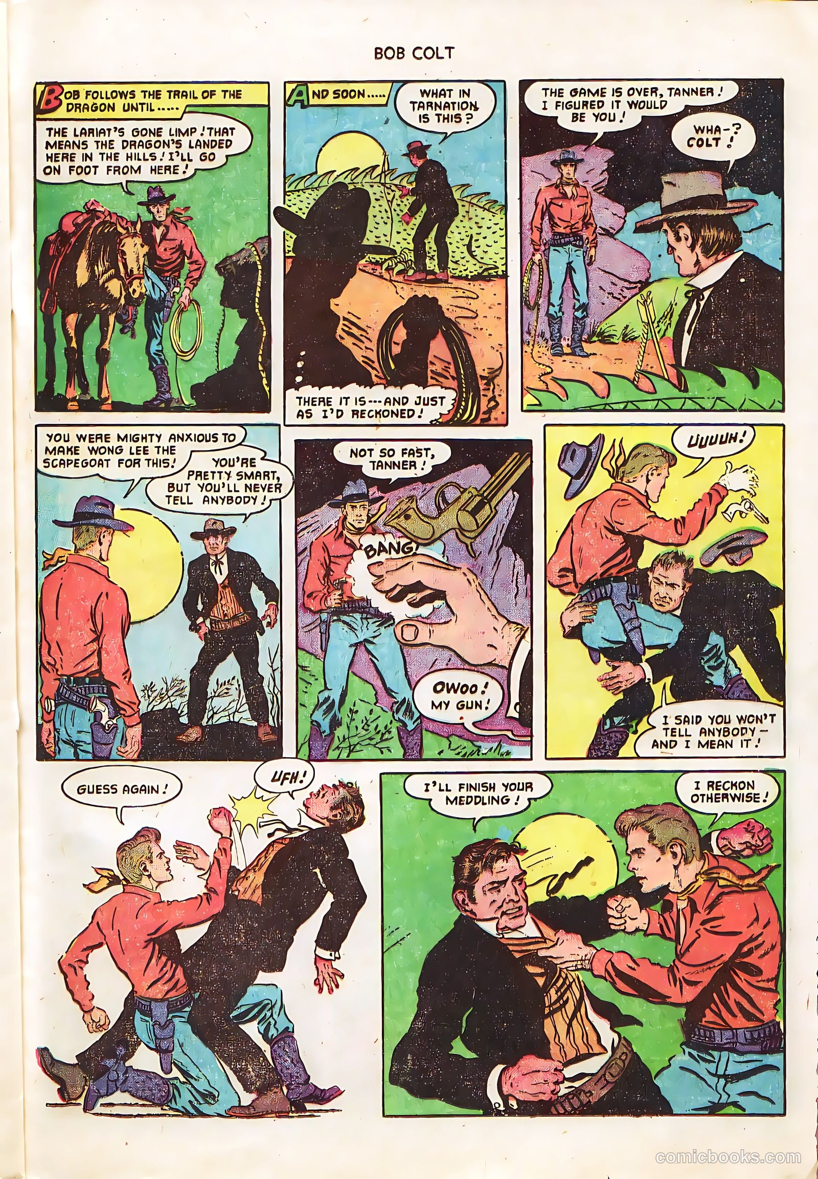Bob Colt #7 (1951) — page 33 of 36