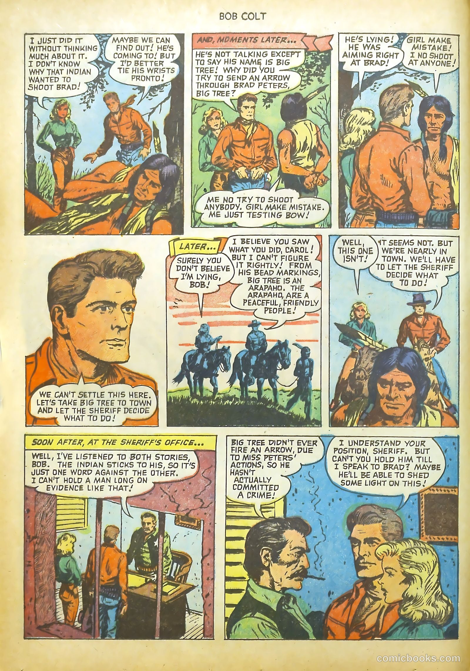 Bob Colt #8 (1952) — page 6 of 36