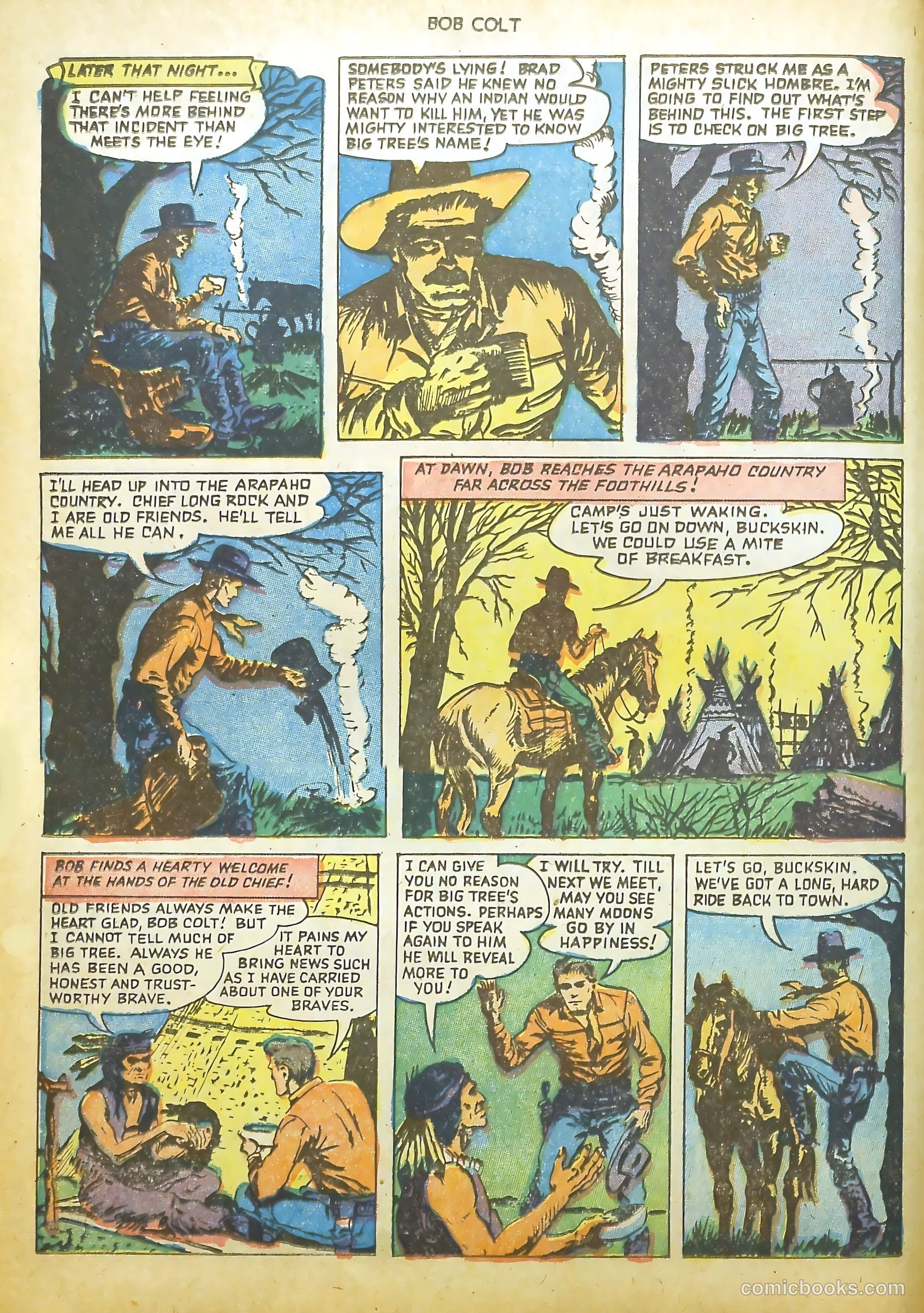 Bob Colt #8 (1952) — page 8 of 36