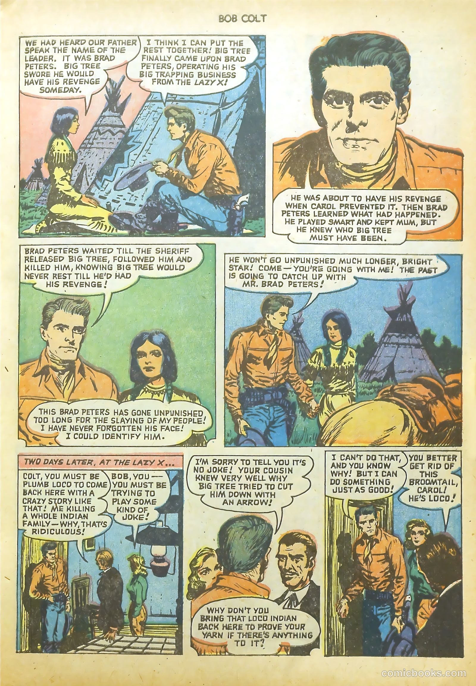 Bob Colt #8 (1952) — page 13 of 36