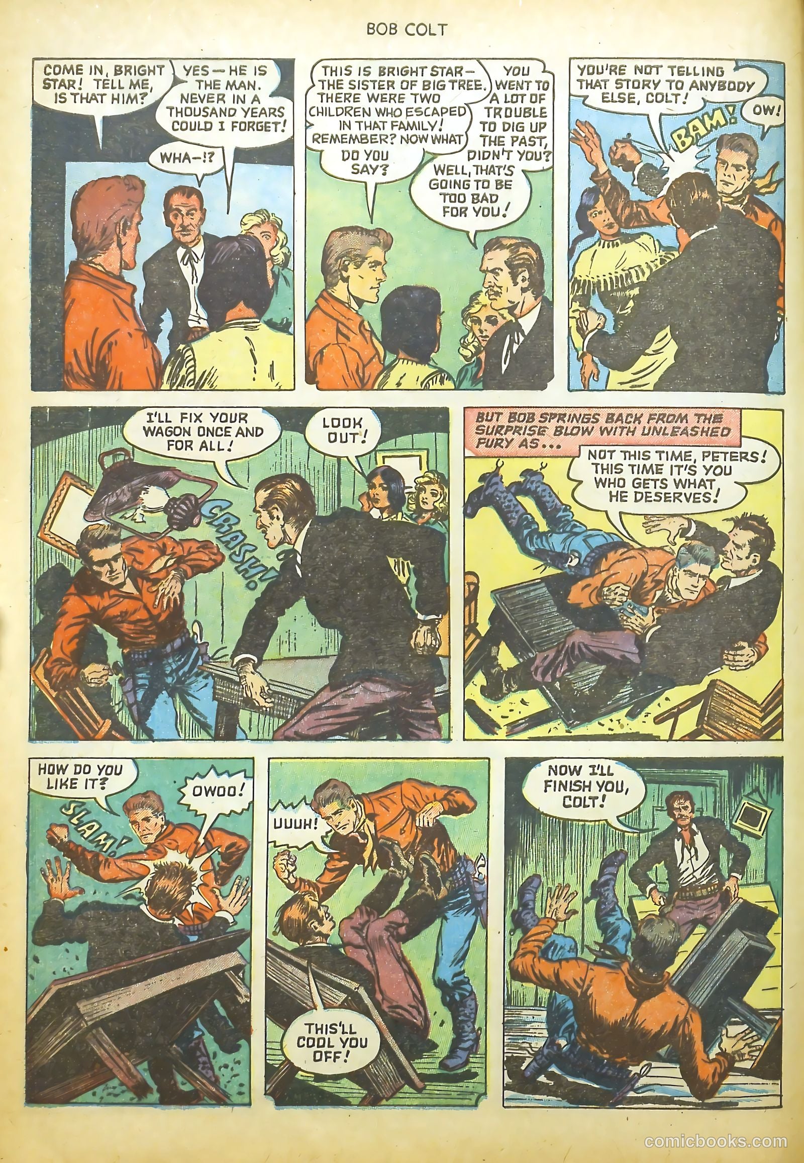 Bob Colt #8 (1952) — page 14 of 36
