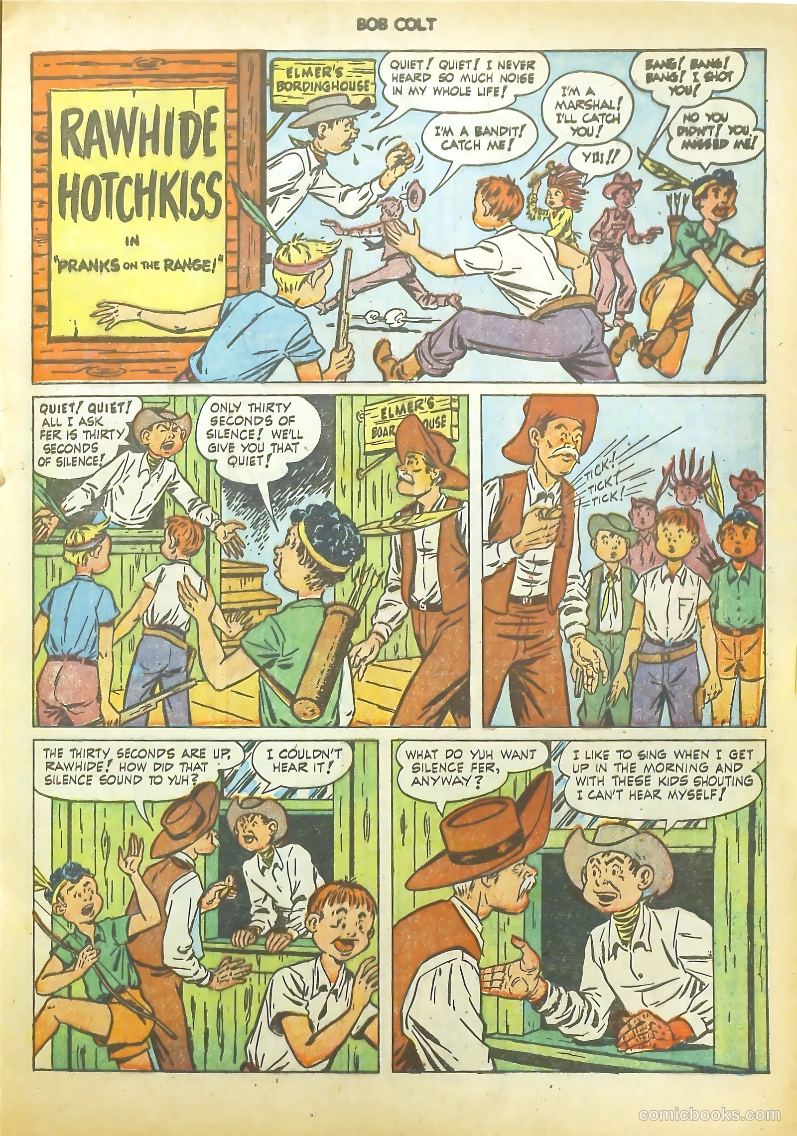 Bob Colt #8 (1952) — page 17 of 36
