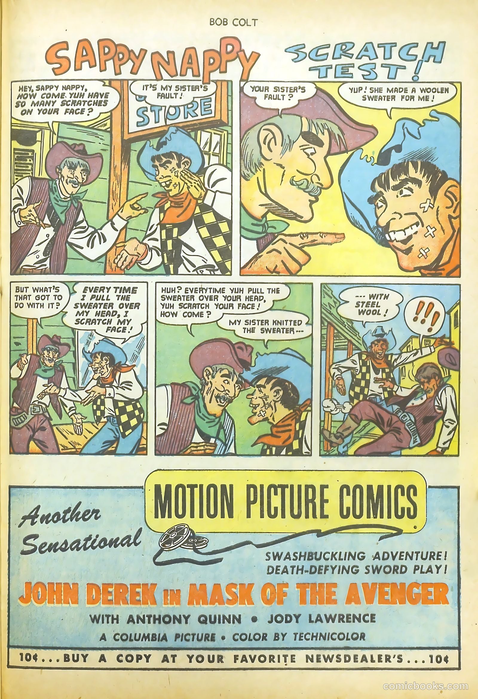 Bob Colt #8 (1952) — page 23 of 36