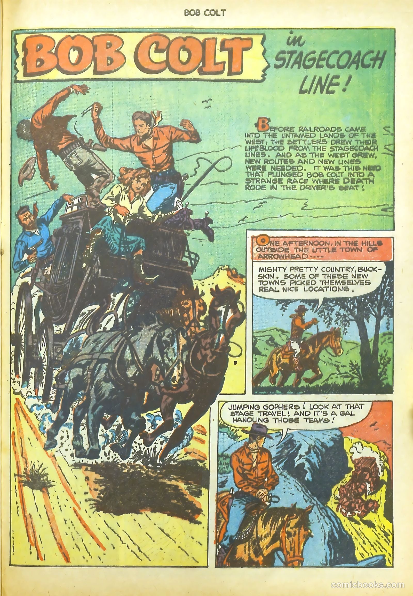 Bob Colt #8 (1952) — page 25 of 36