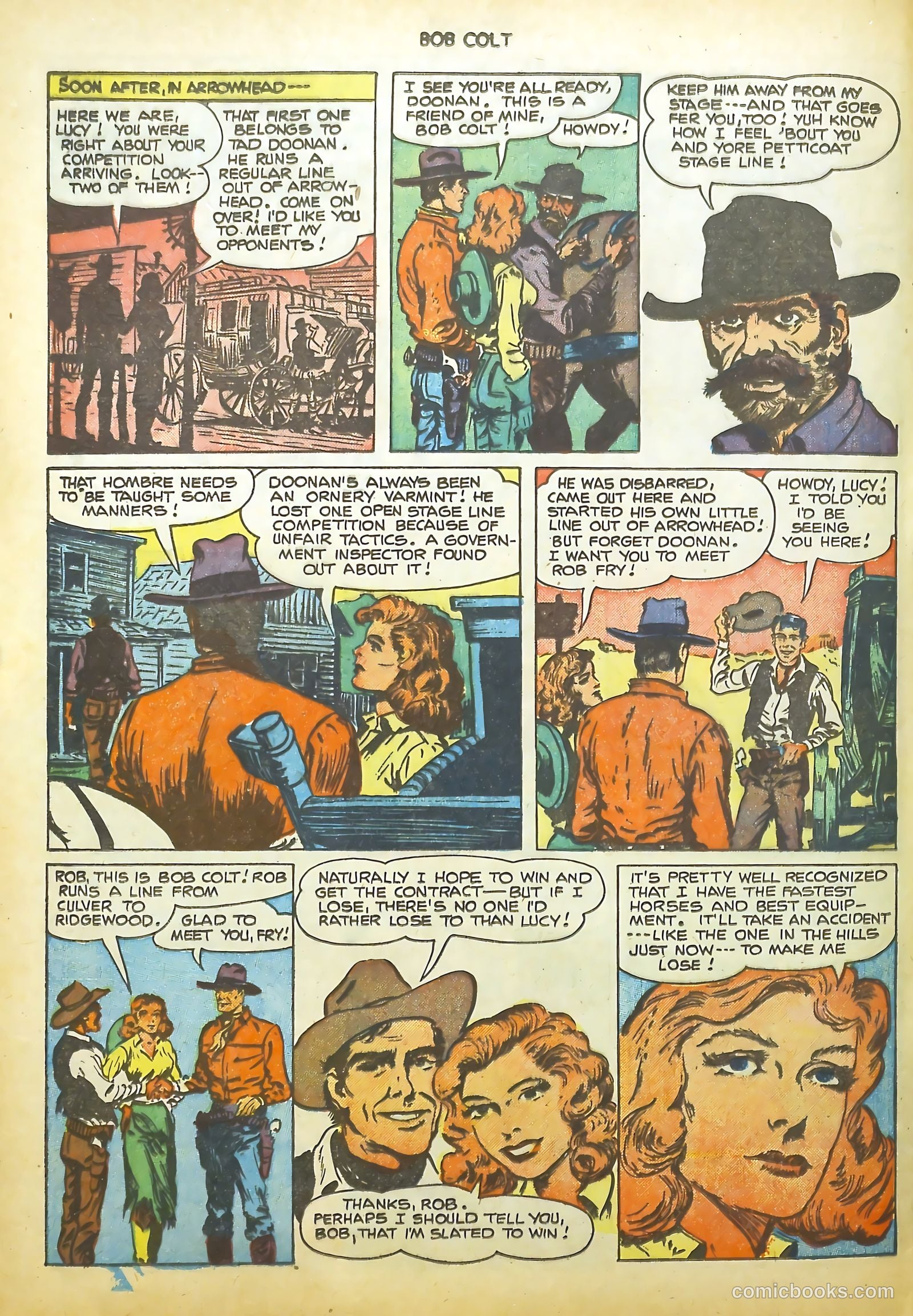 Bob Colt #8 (1952) — page 28 of 36