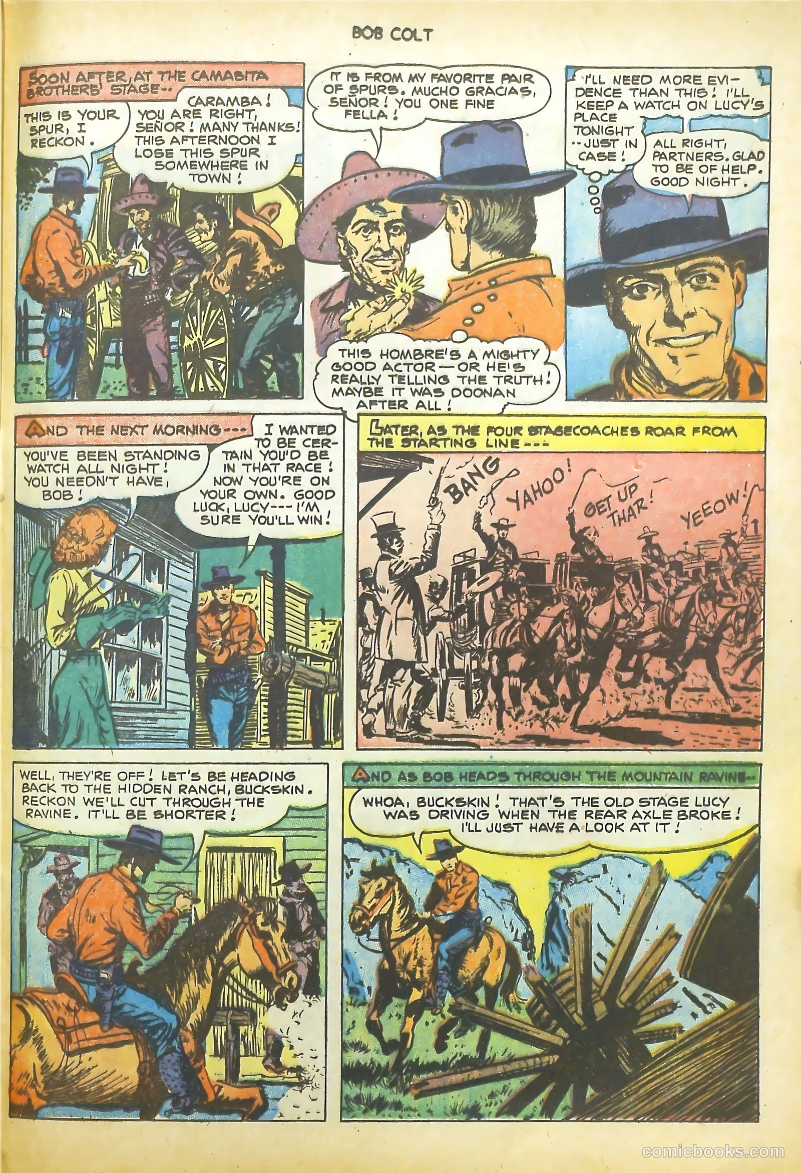 Bob Colt #8 (1952) — page 31 of 36