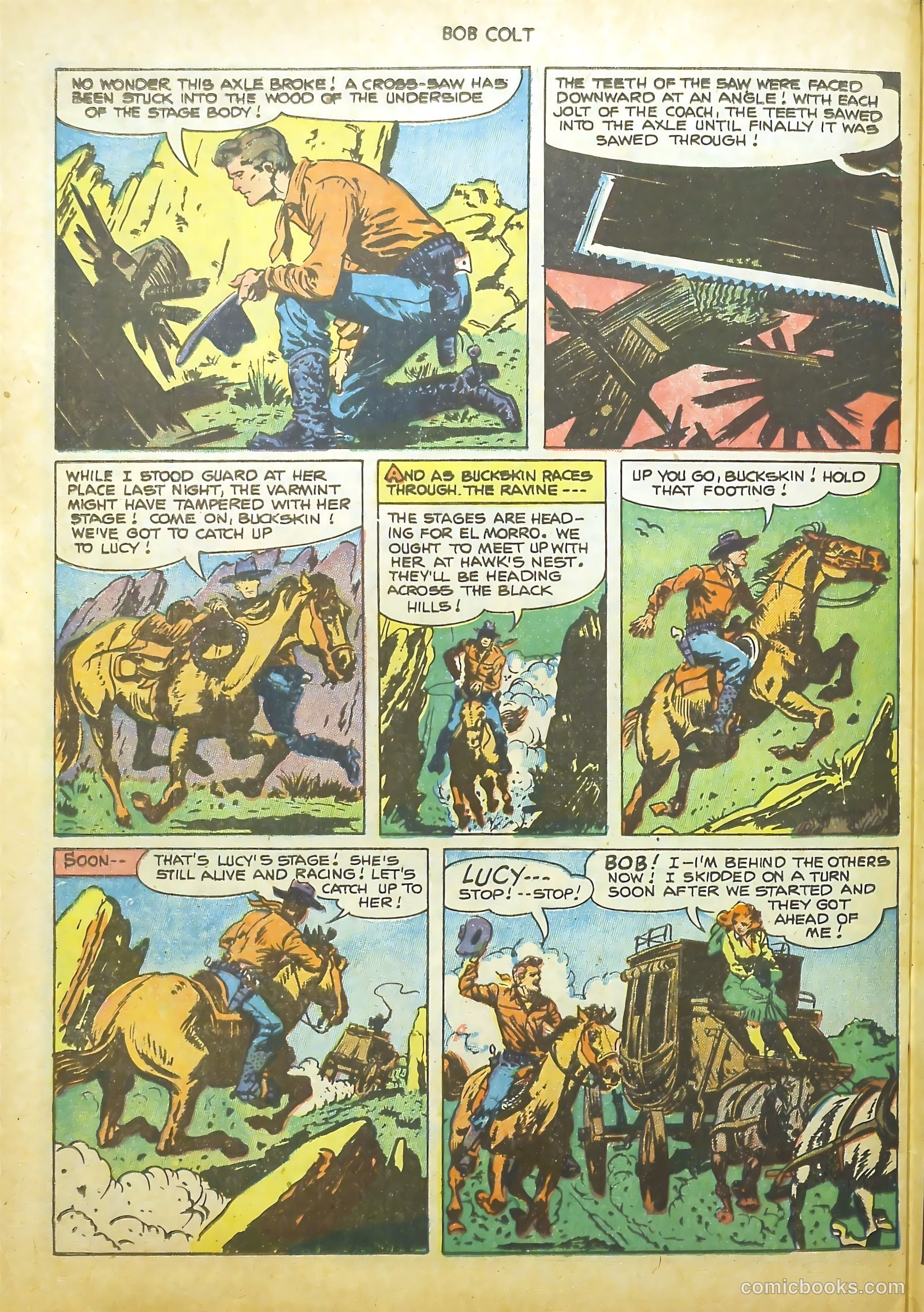 Bob Colt #8 (1952) — page 32 of 36