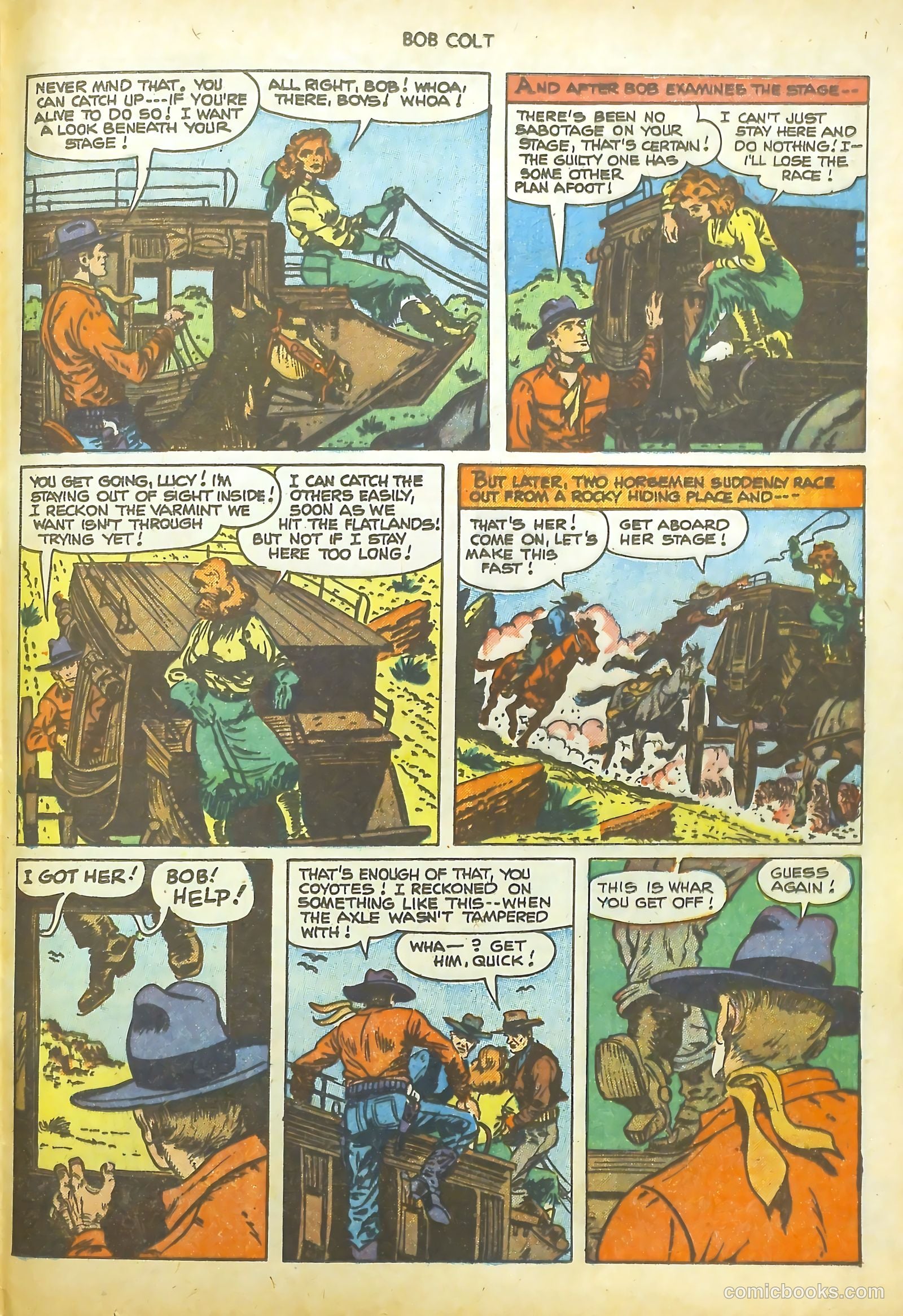 Bob Colt #8 (1952) — page 33 of 36