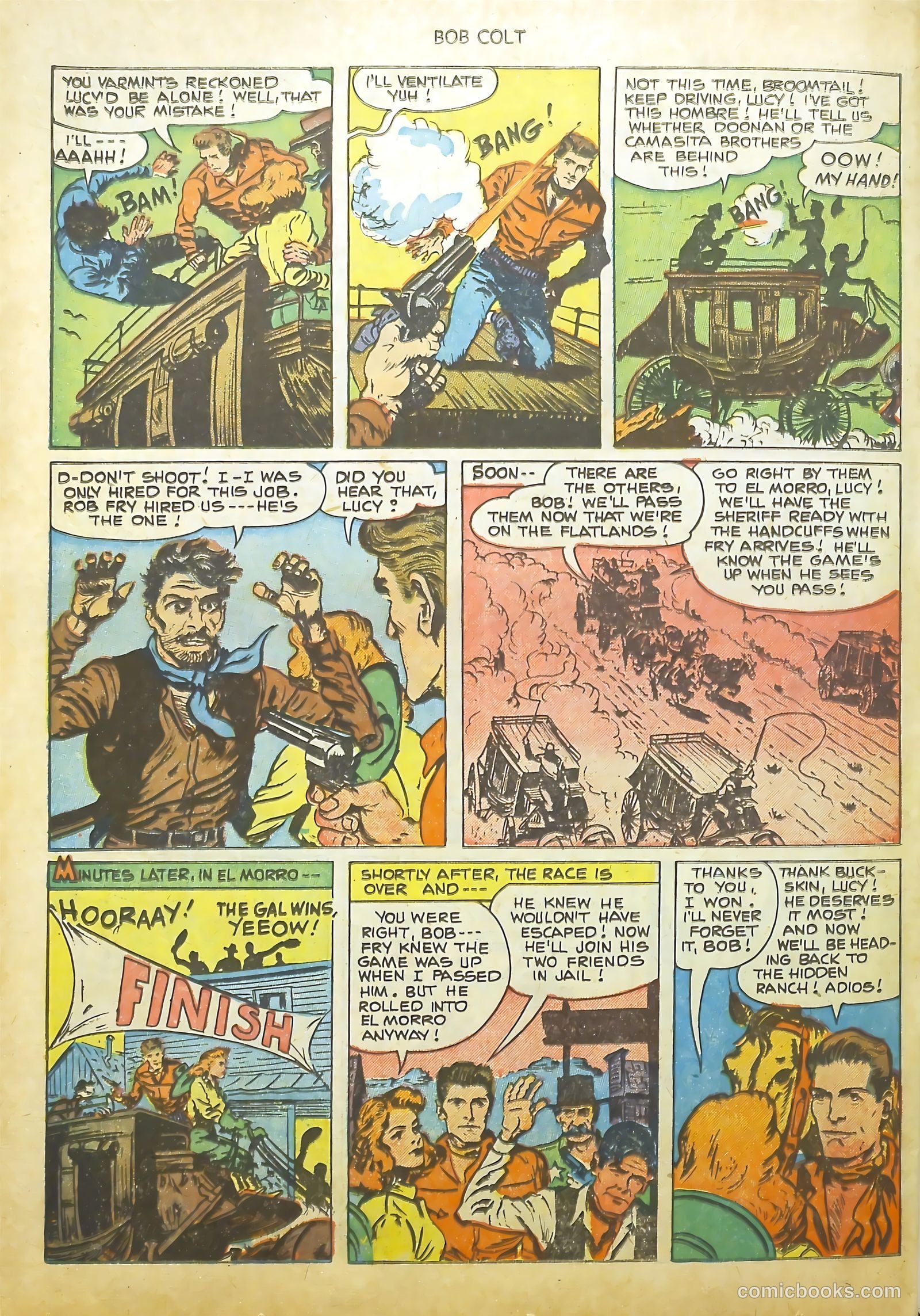 Bob Colt #8 (1952) — page 34 of 36