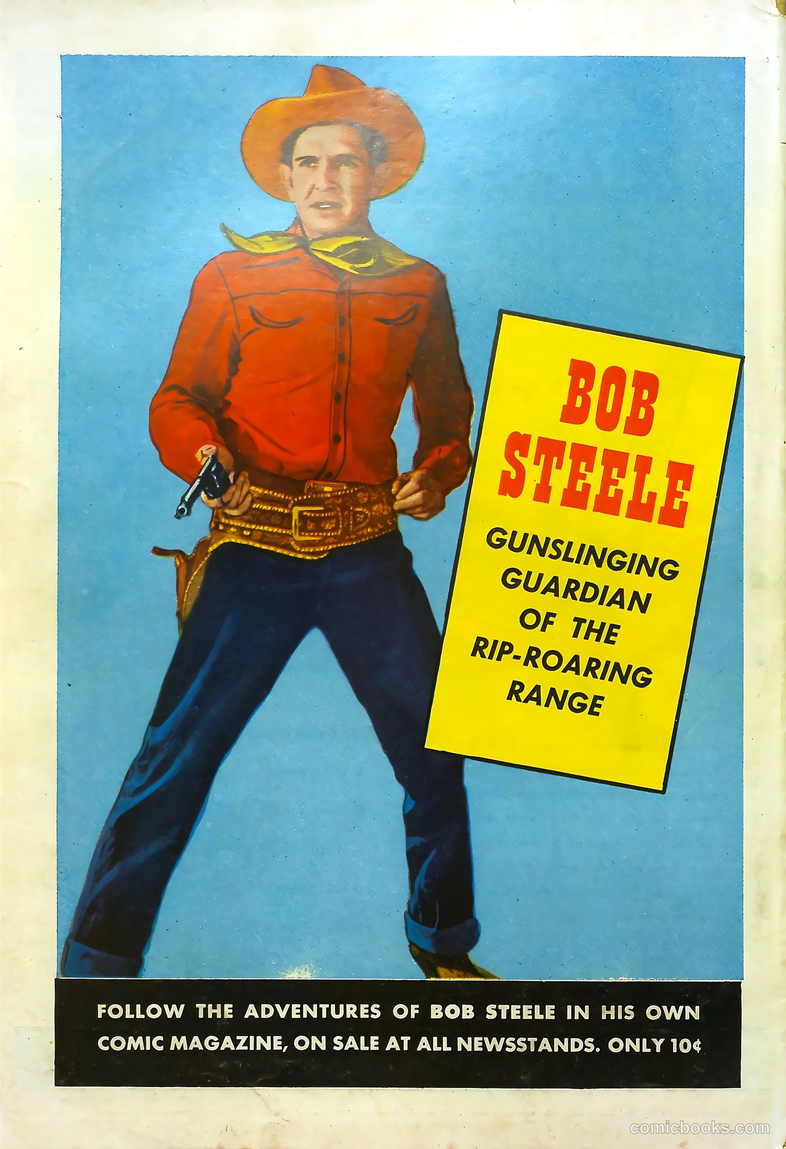 Bob Colt #8 (1952) — page 36 of 36