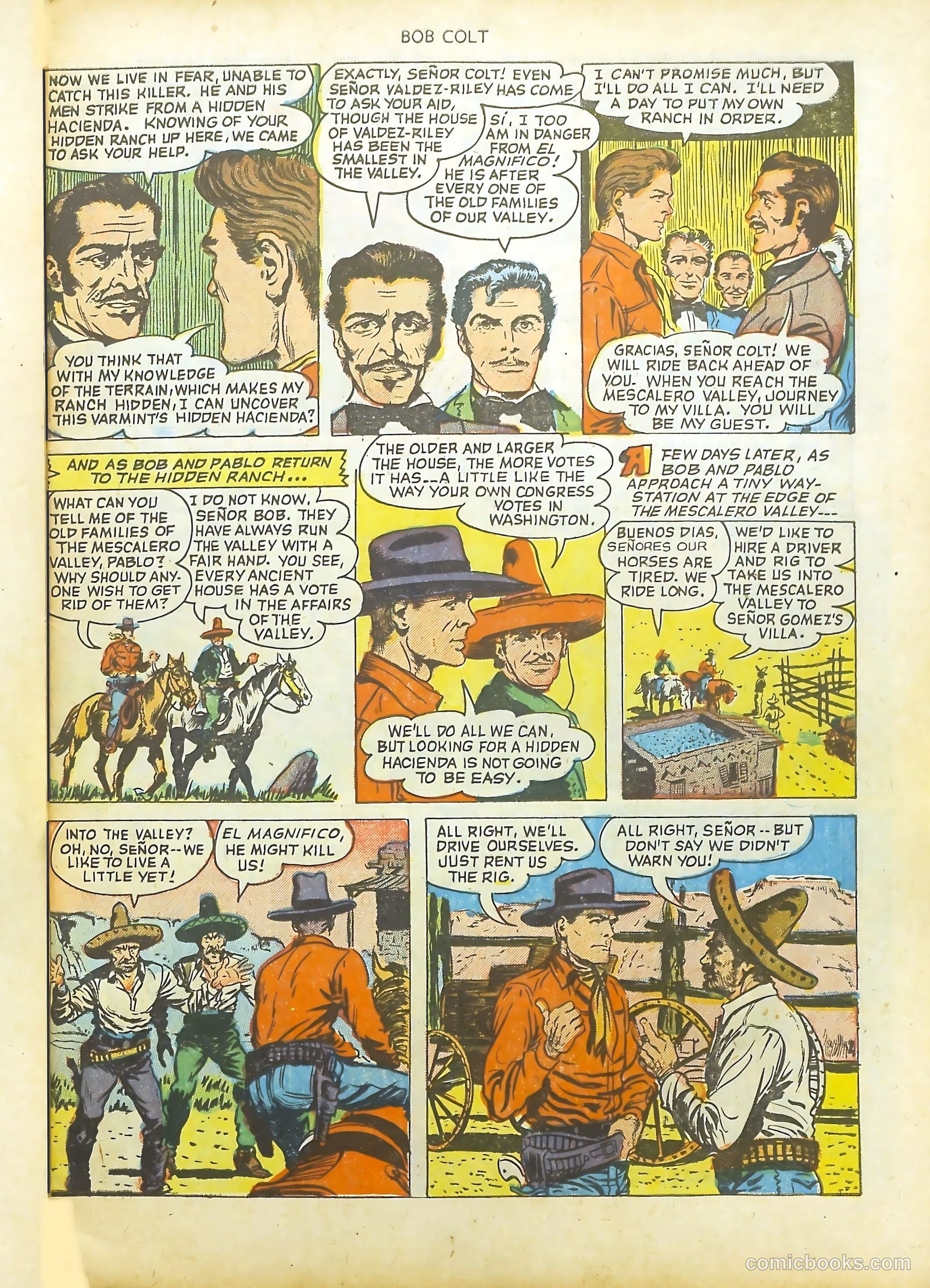 Bob Colt #9 (1952) — page 5 of 36