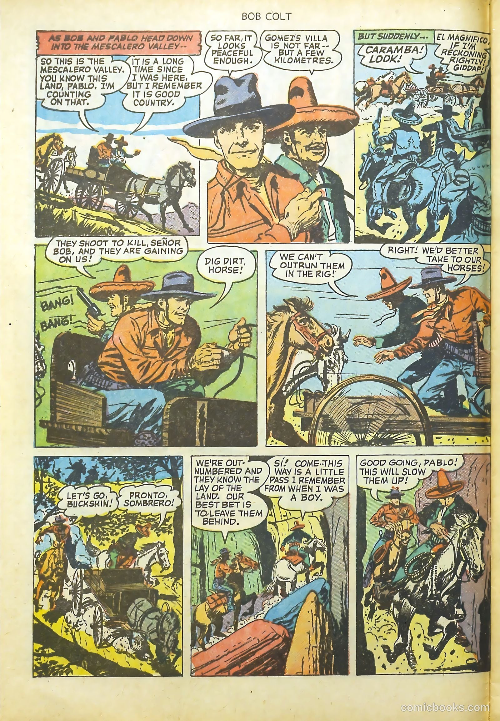 Bob Colt #9 (1952) — page 6 of 36