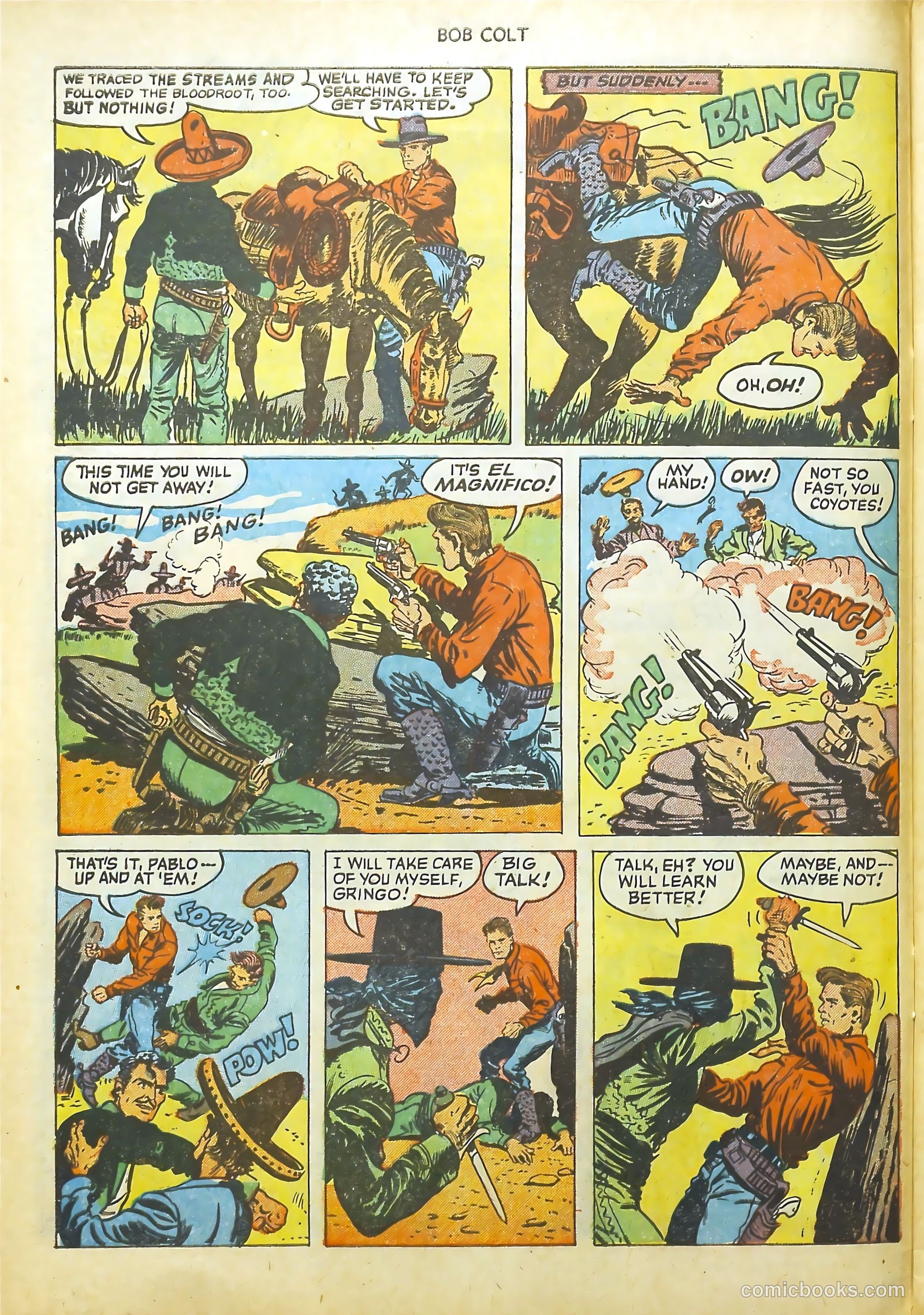 Bob Colt #9 (1952) — page 10 of 36