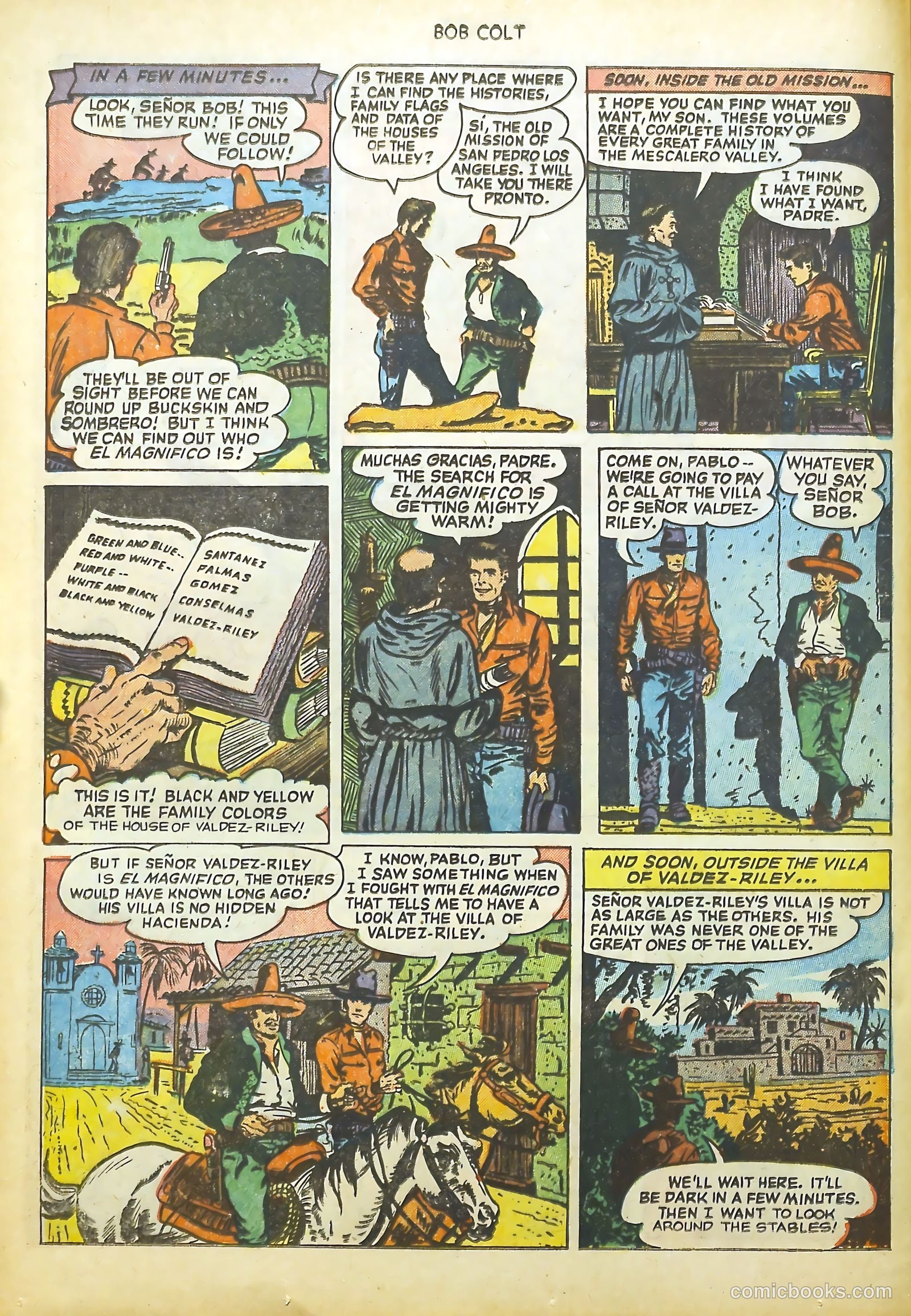 Bob Colt #9 (1952) — page 12 of 36