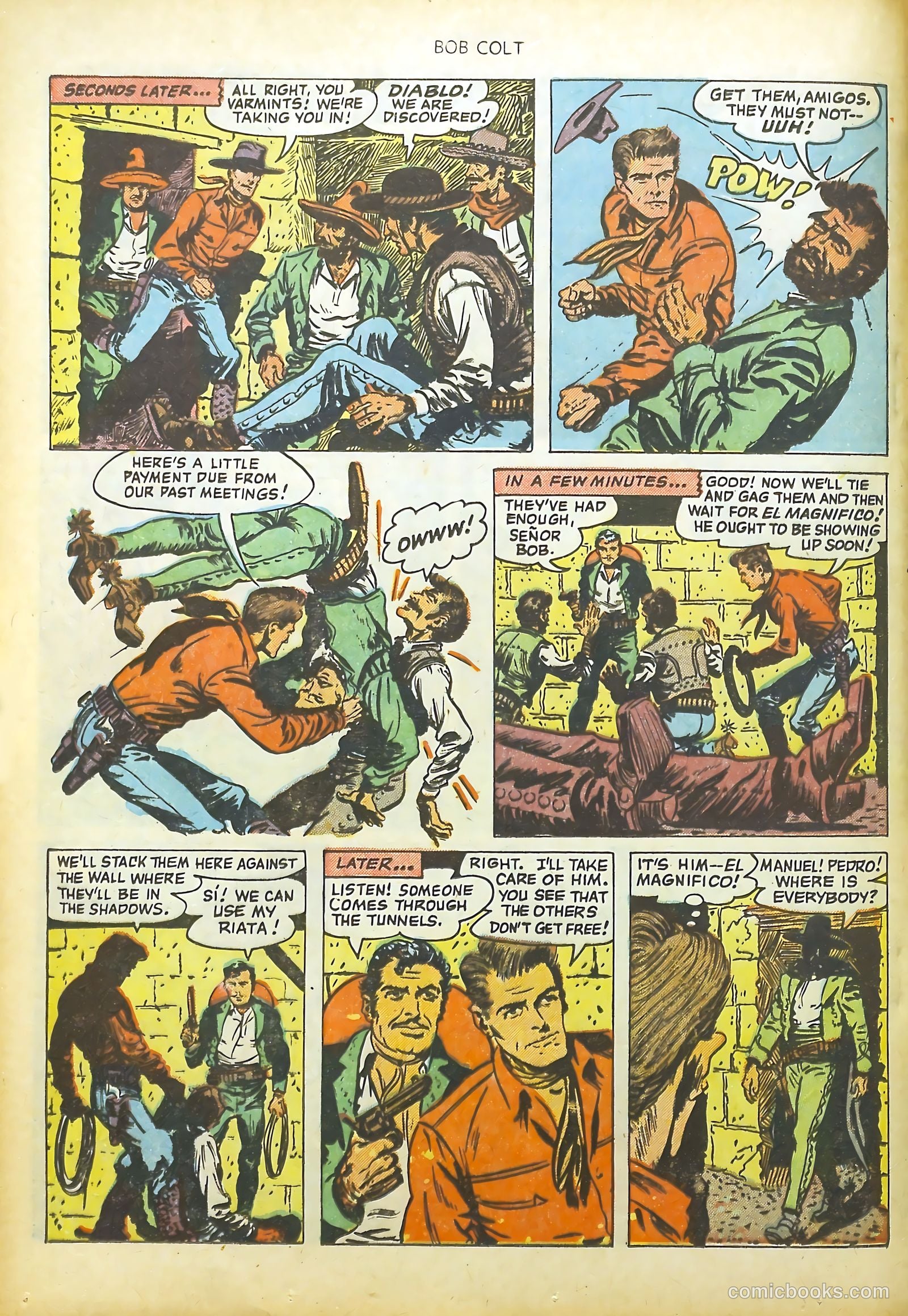 Bob Colt #9 (1952) — page 14 of 36