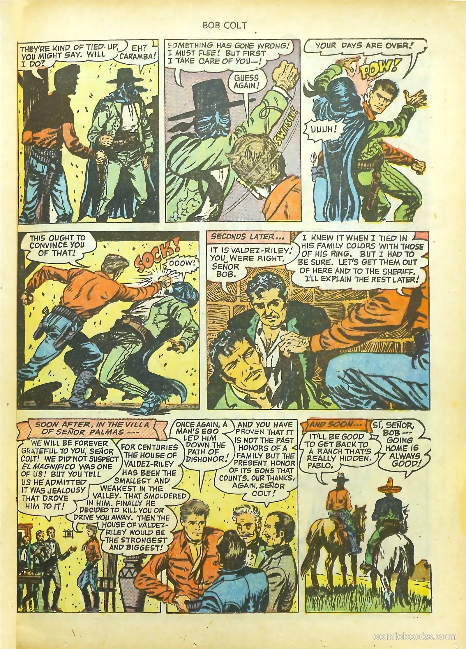 Bob Colt #9 (1952) — page 15 of 36