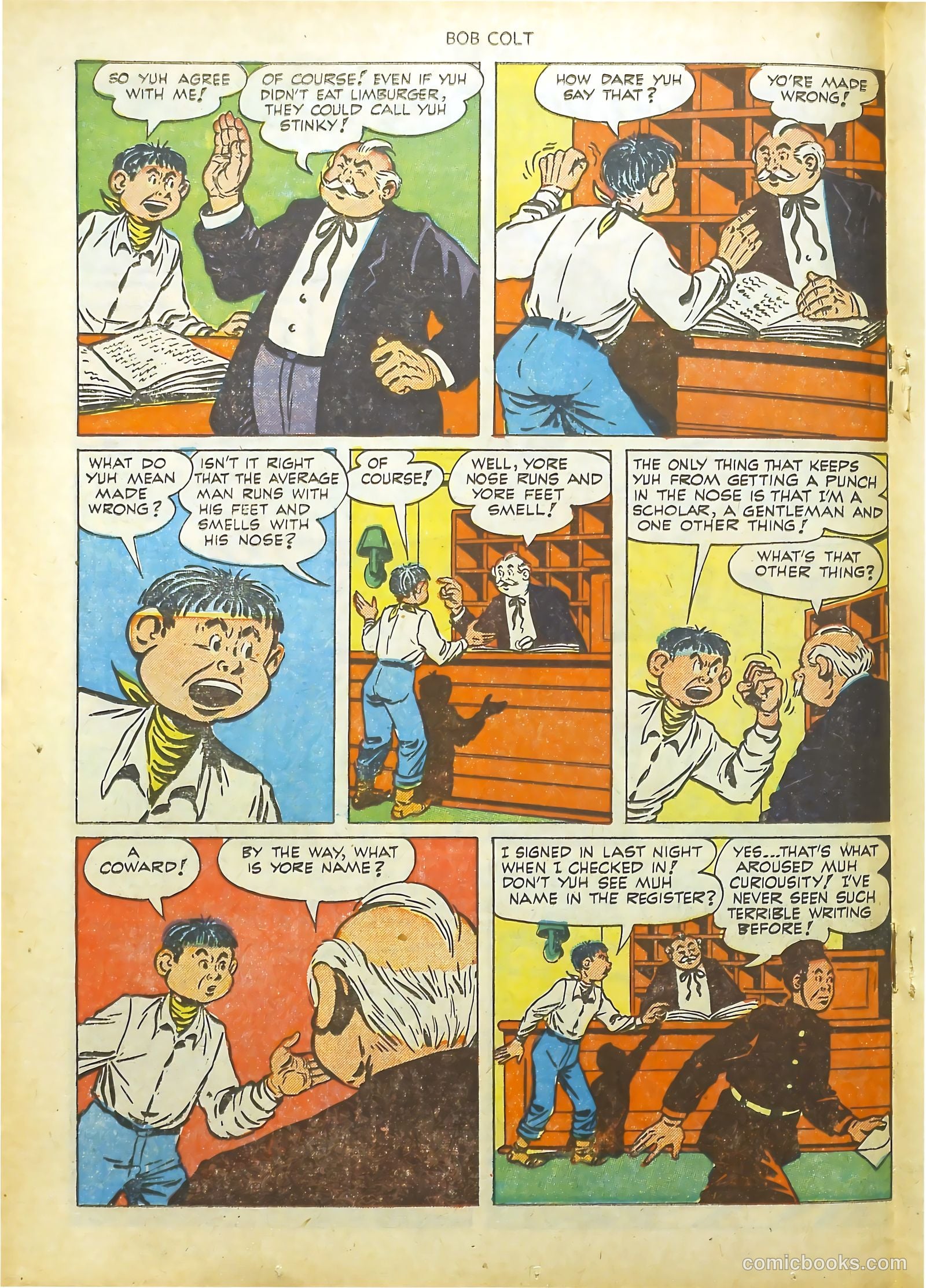 Bob Colt #9 (1952) — page 18 of 36