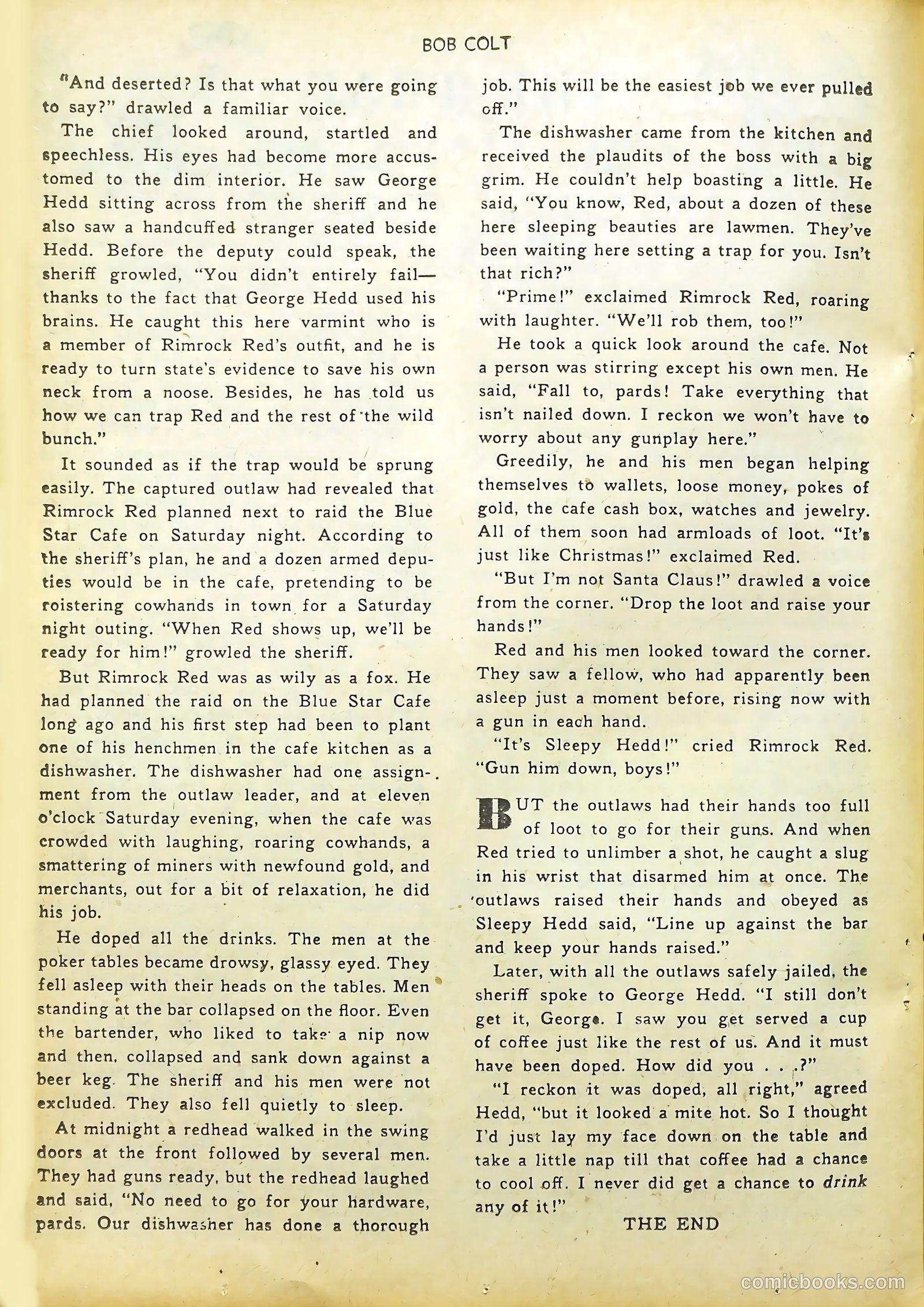 Bob Colt #9 (1952) — page 22 of 36