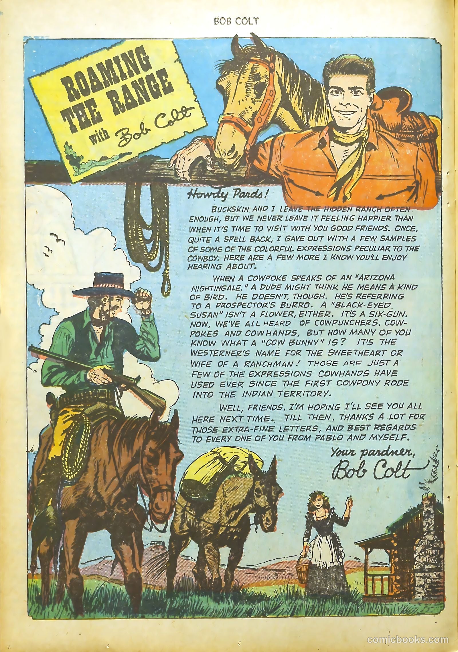 Bob Colt #9 (1952) — page 24 of 36