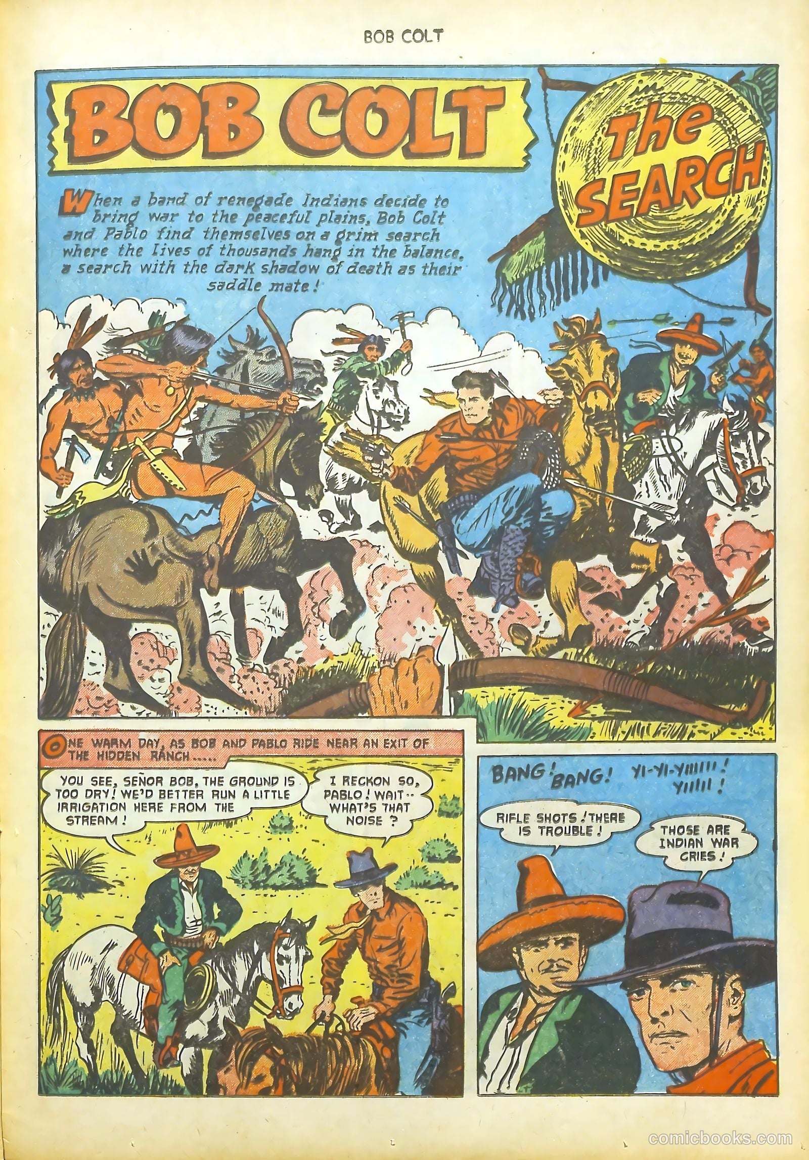 Bob Colt #9 (1952) — page 25 of 36