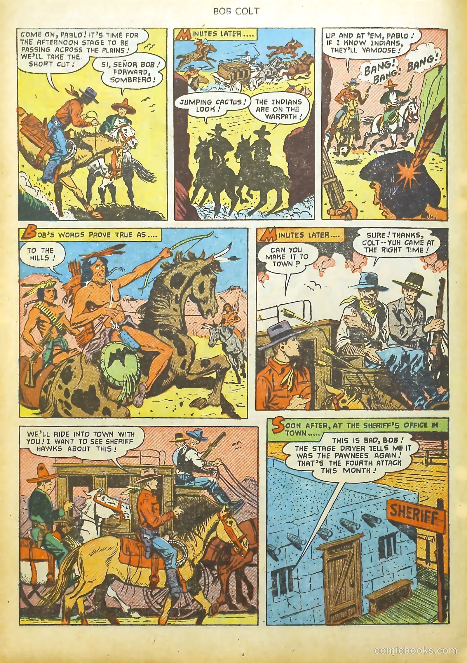 Bob Colt #9 (1952) — page 26 of 36
