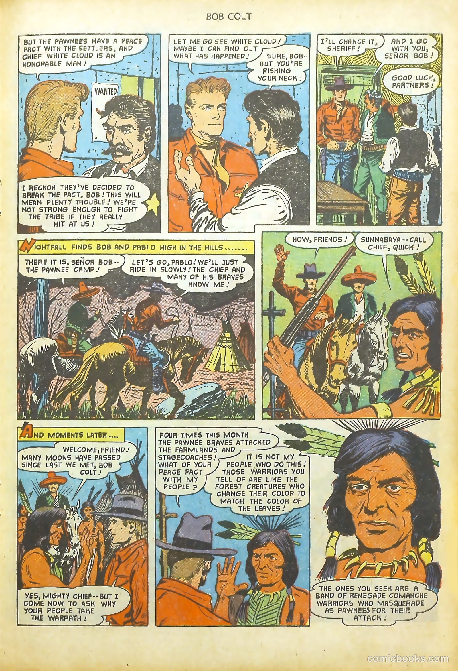Bob Colt #9 (1952) — page 27 of 36