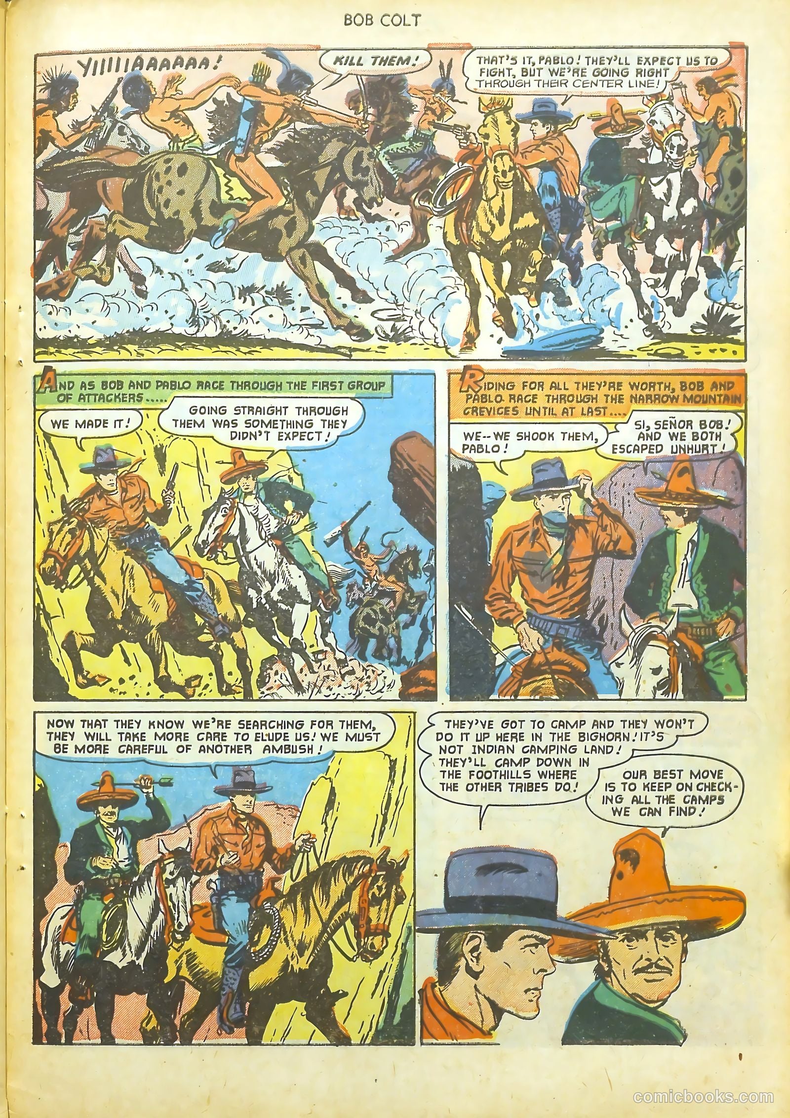 Bob Colt #9 (1952) — page 29 of 36