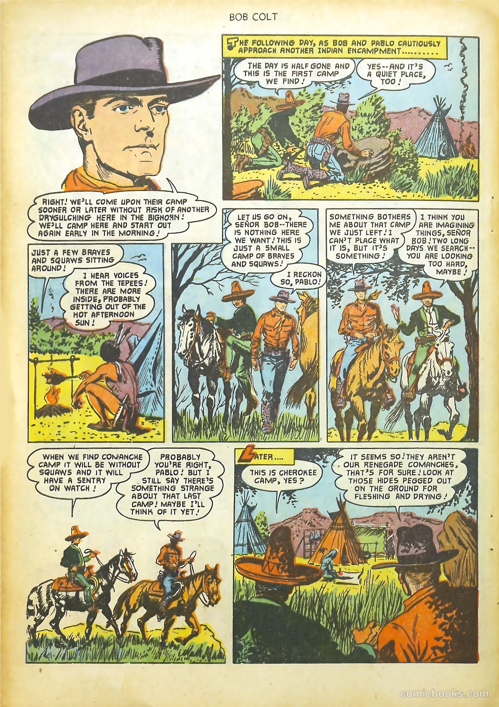 Bob Colt #9 (1952) — page 30 of 36